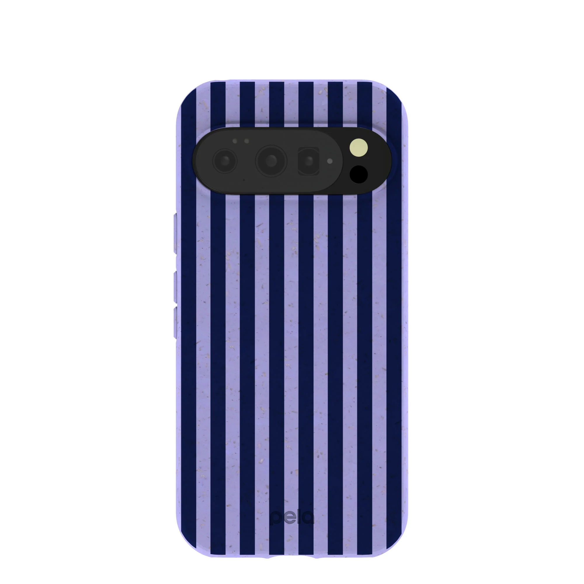 Lavender Small Navy Stripes Google Pixel 10/10 Pro Case
