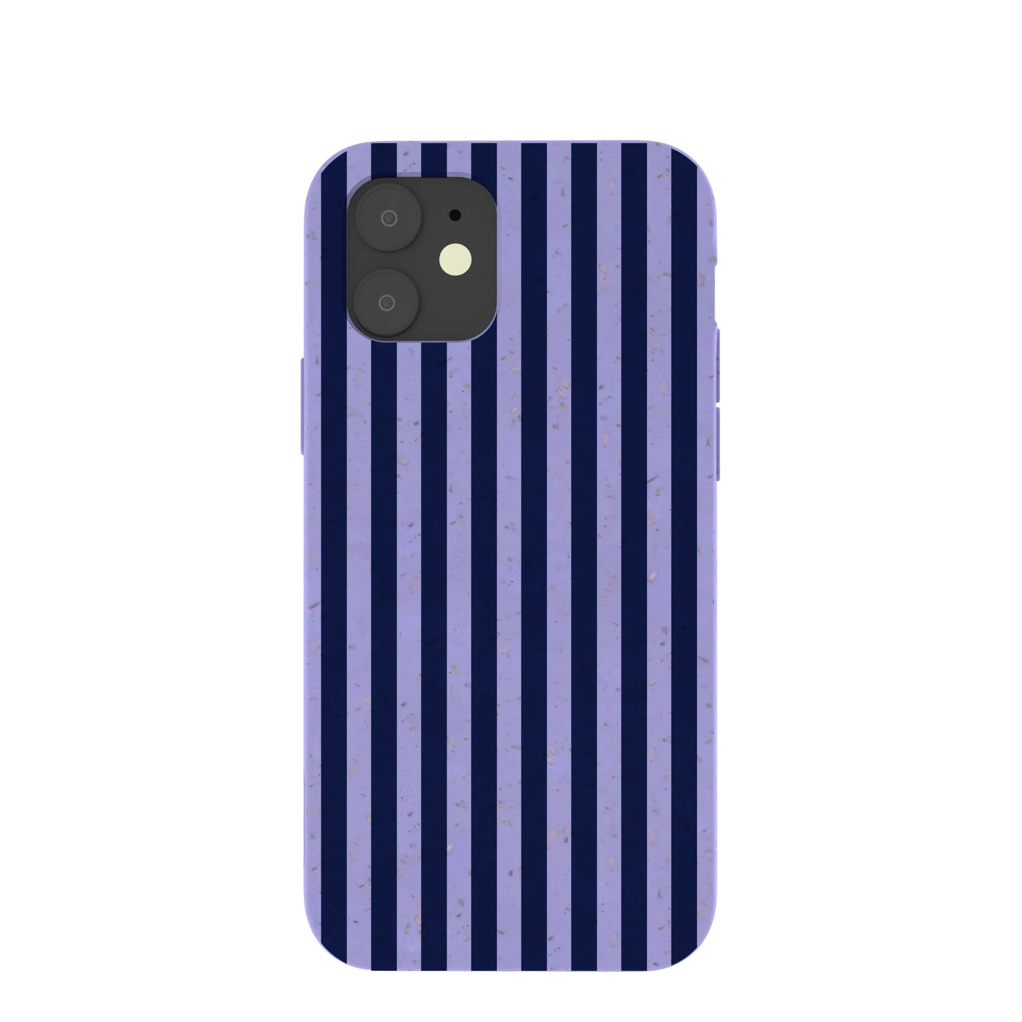 Lavender Small Navy Stripes iPhone 12/ iPhone 12 Pro Case