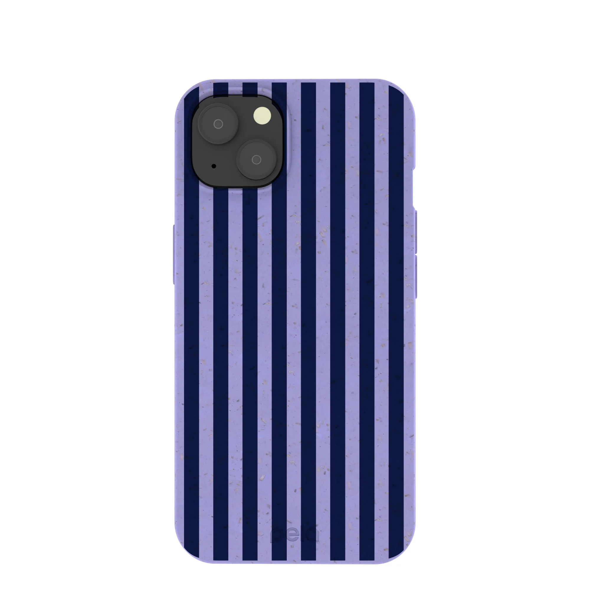 Lavender Small Navy Stripes iPhone 13 Case