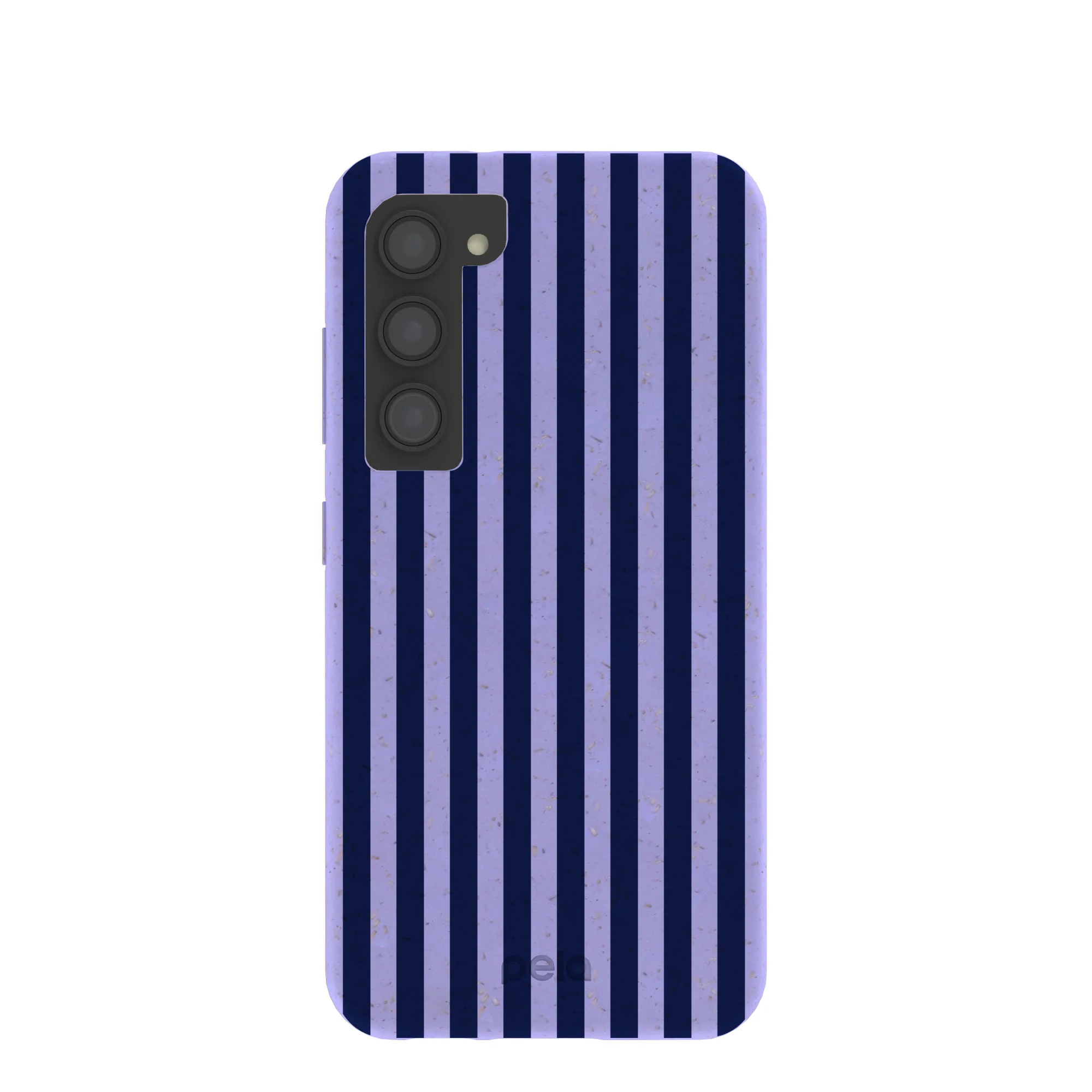 Lavender Small Navy Stripes Samsung Galaxy S23 Case