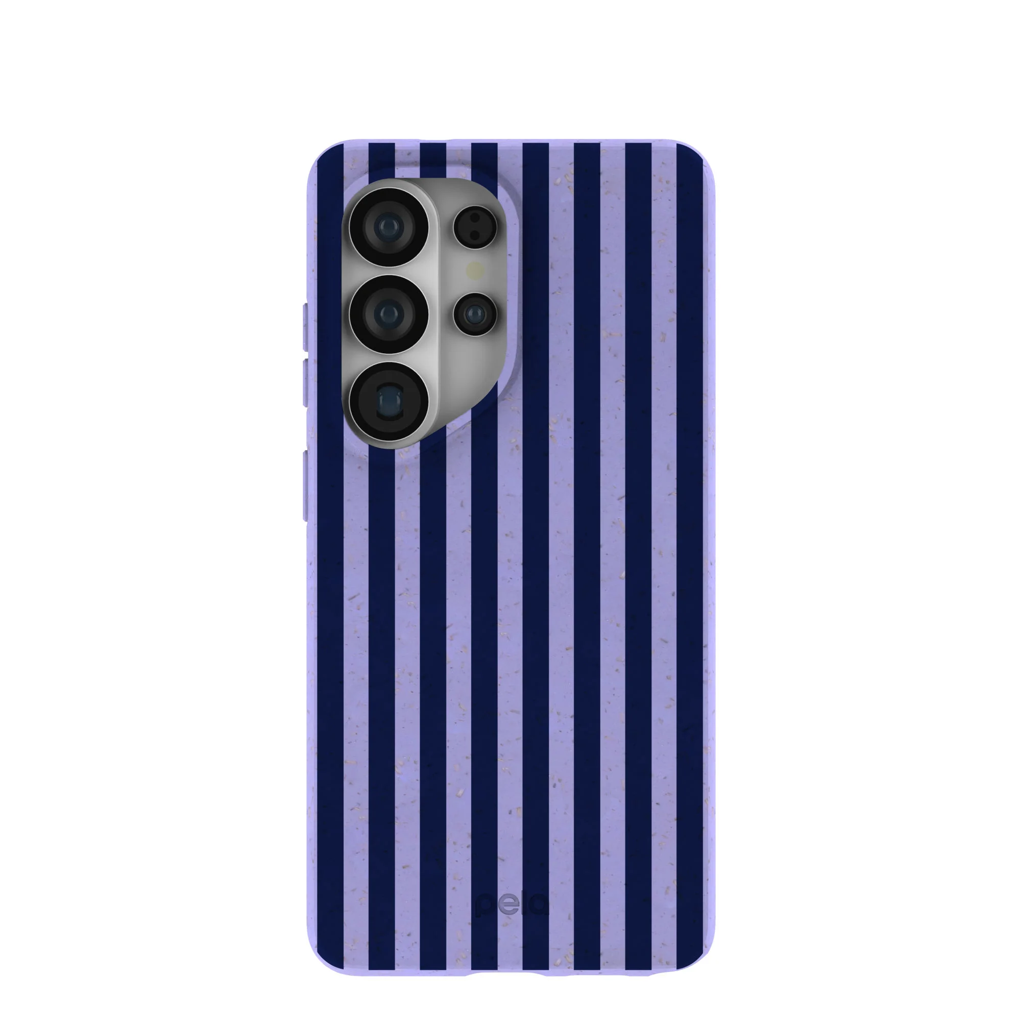 Lavender Small Navy Stripes Samsung Galaxy S26 Ultra Case