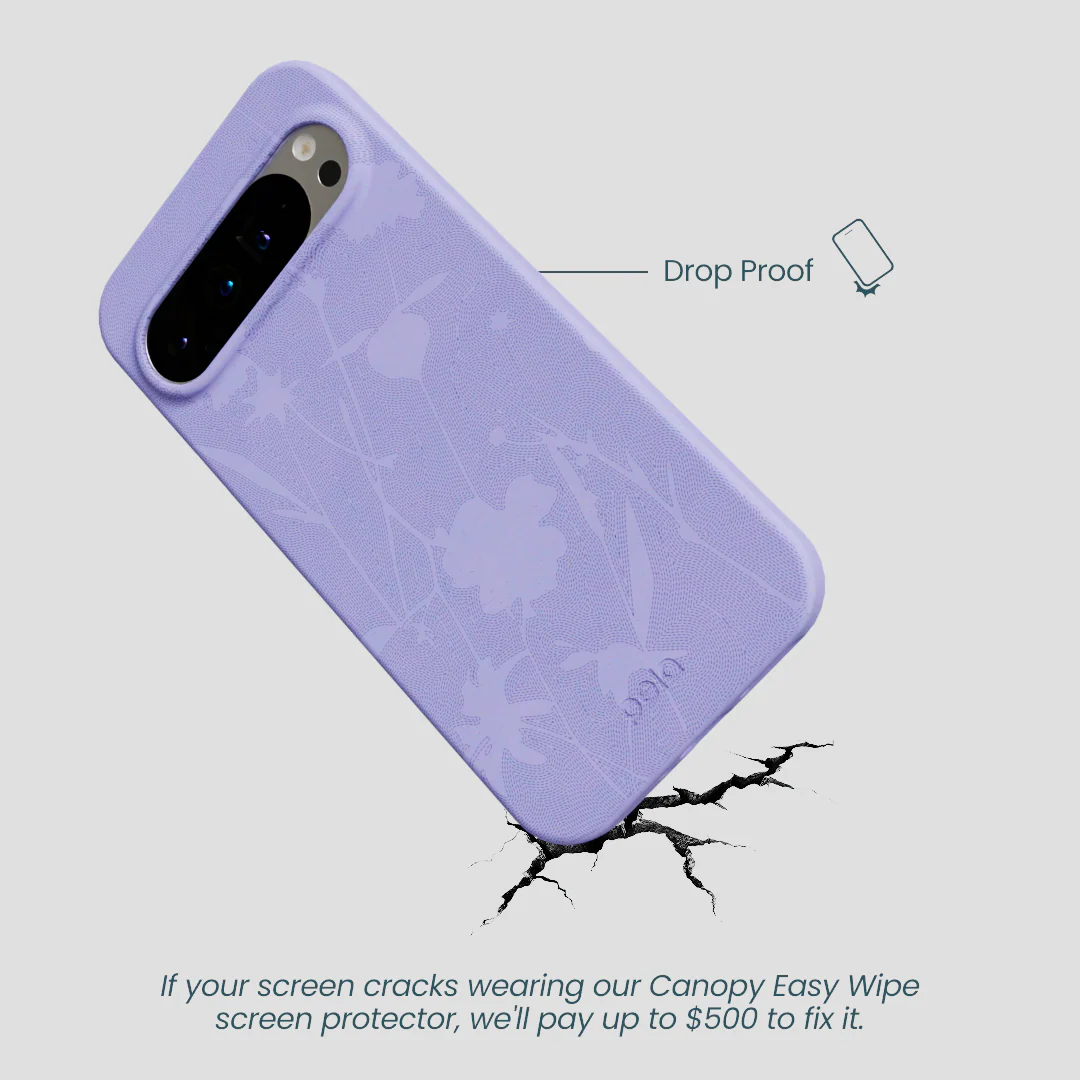 Lavender Wildflower Stitching Google Pixel 9 Pro XL Case - Image 5