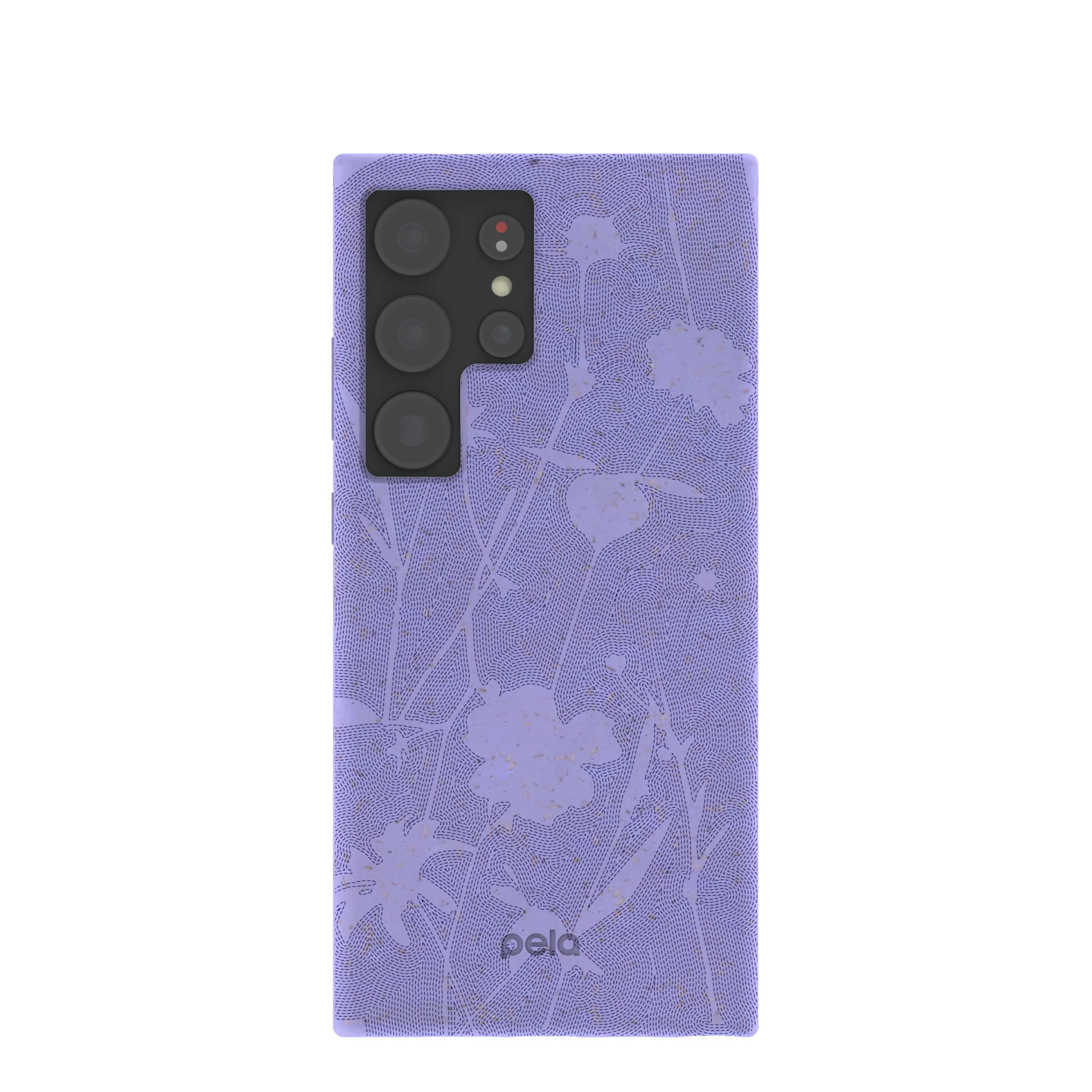 Lavender Wildflower Stitching Samsung Galaxy S24 Ultra Case
