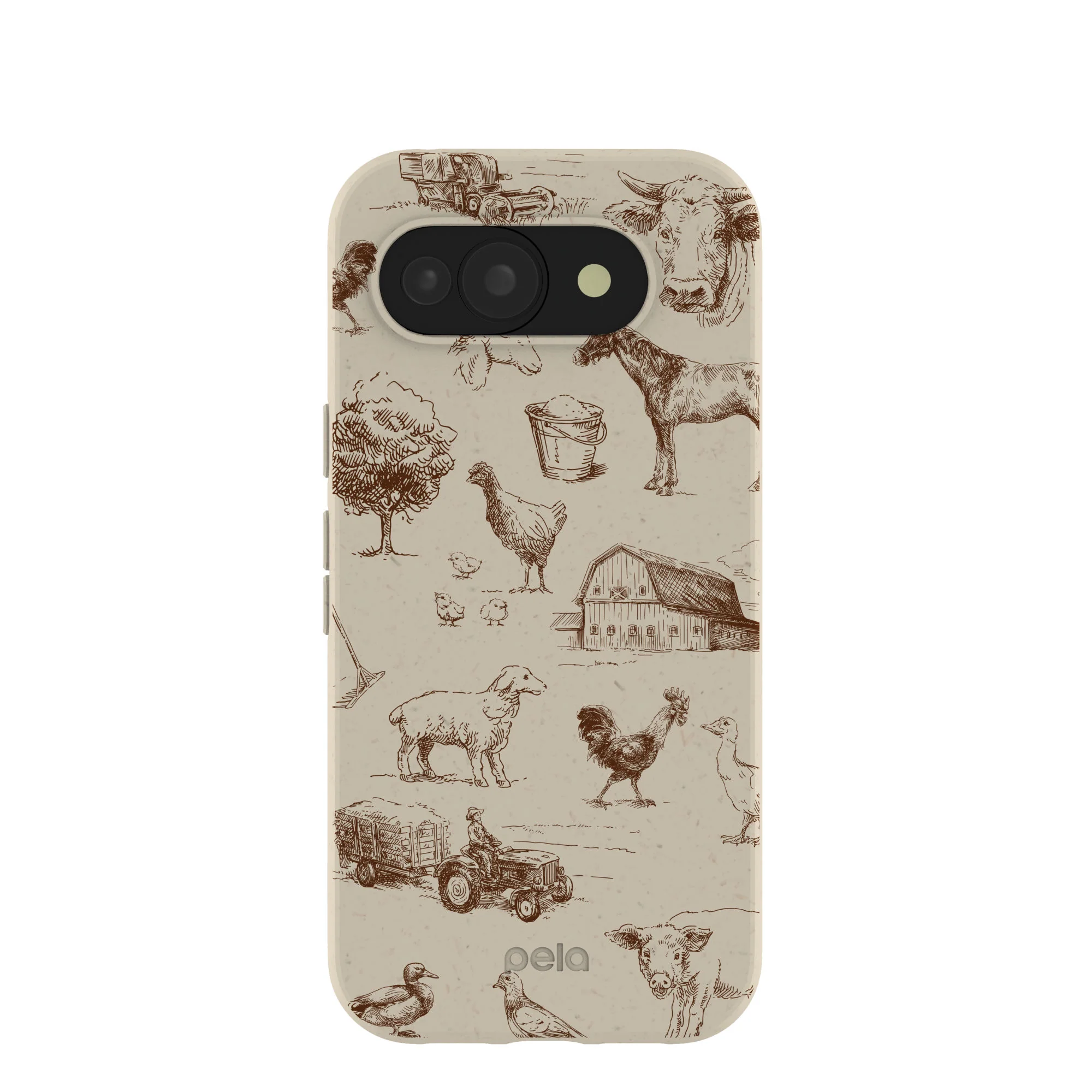 London Fog Barn and Field Google Pixel 10a Case