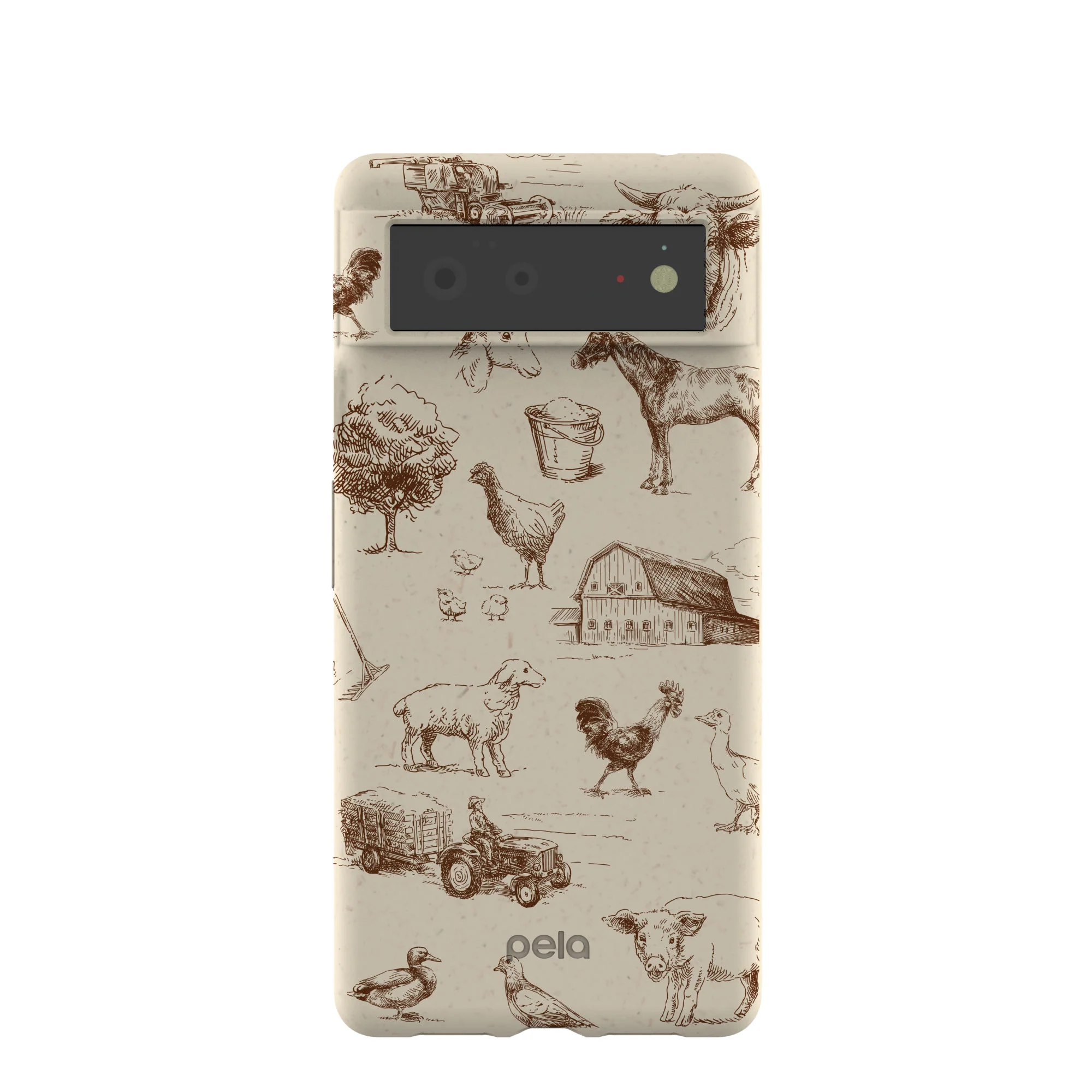 London Fog Barn and Field Google Pixel 6 Case