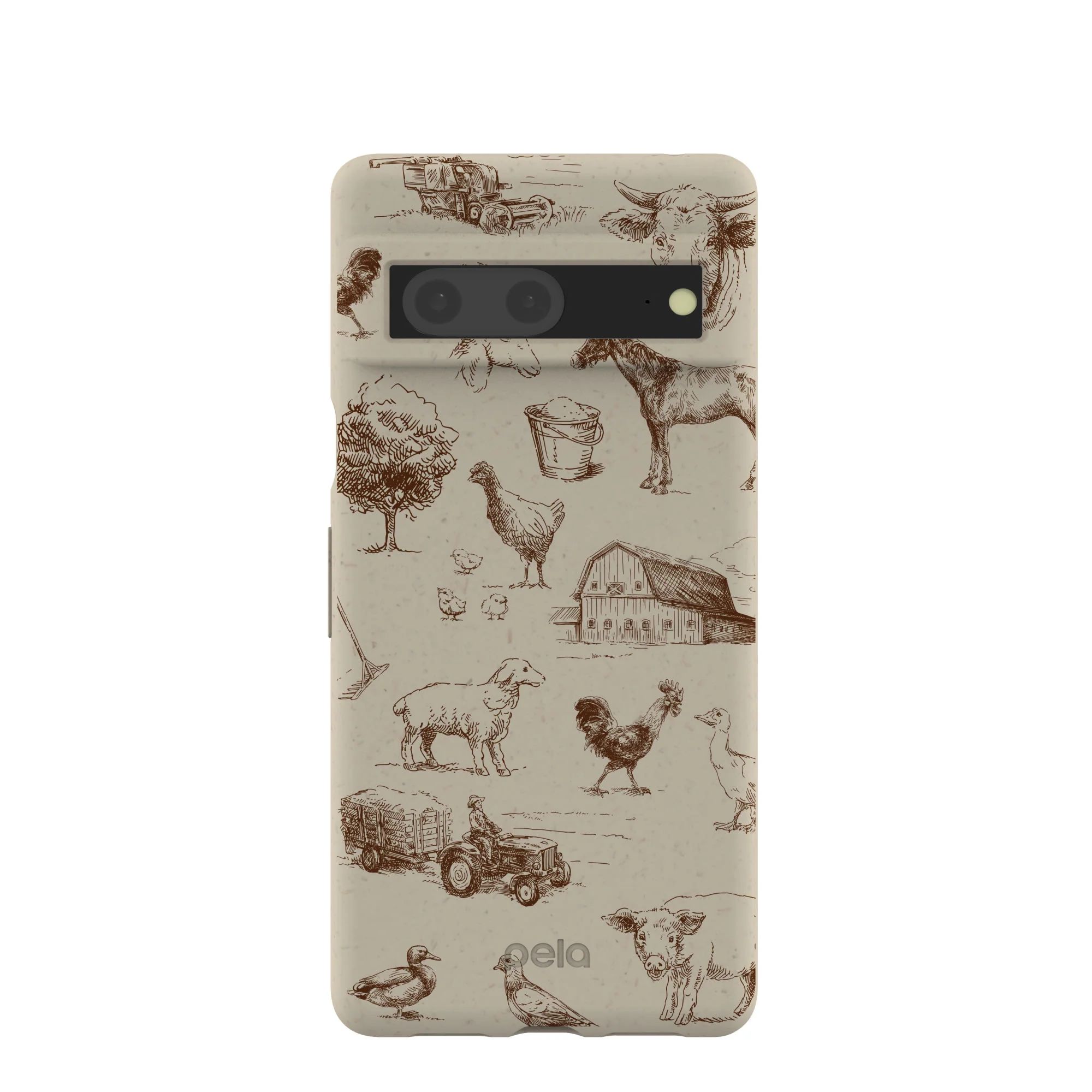 London Fog Barn and Field Google Pixel 7 Case