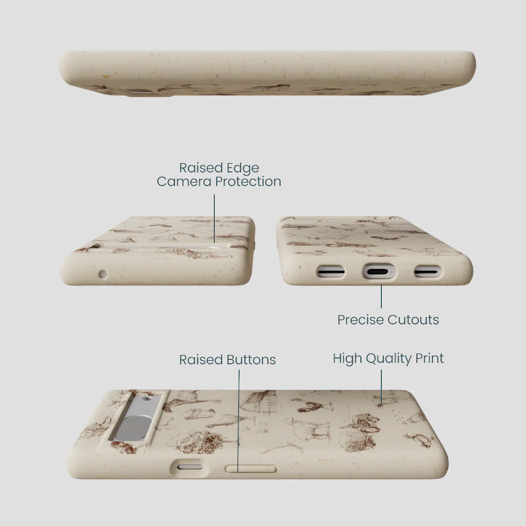 London Fog Barn and Field Google Pixel 7 Case - Image 3