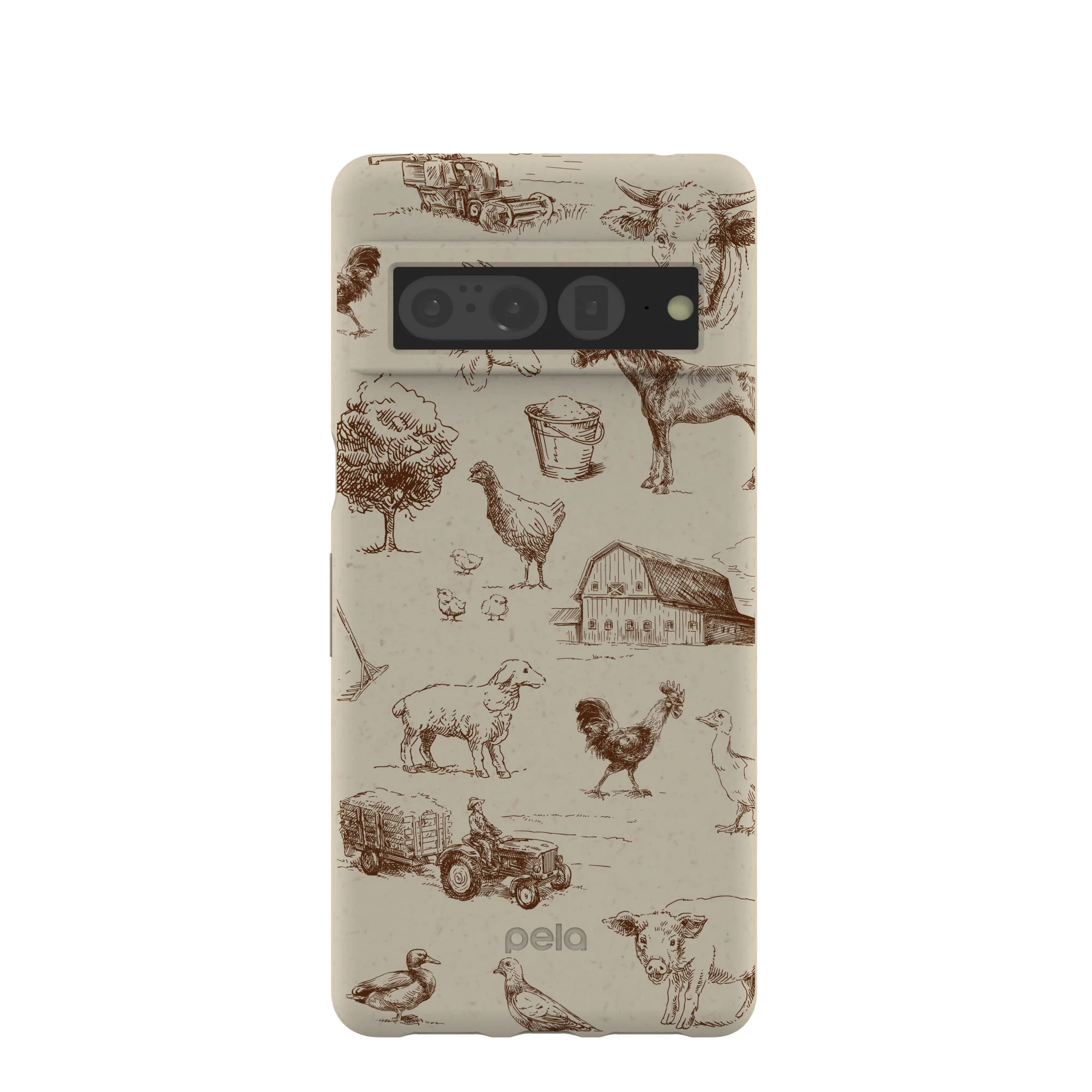 London Fog Barn and Field Google Pixel 7 Pro Case