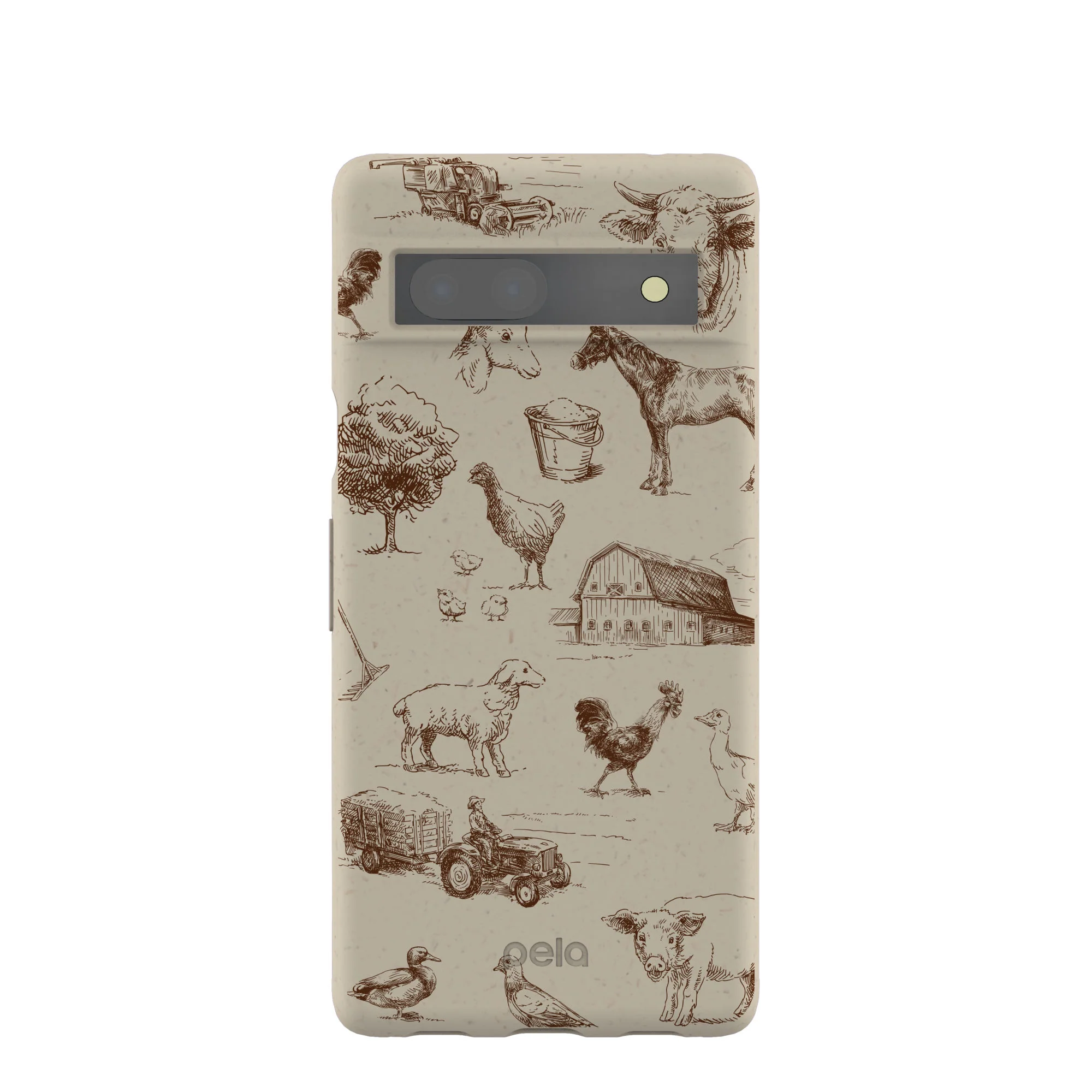 London Fog Barn and Field Google Pixel 7a Case