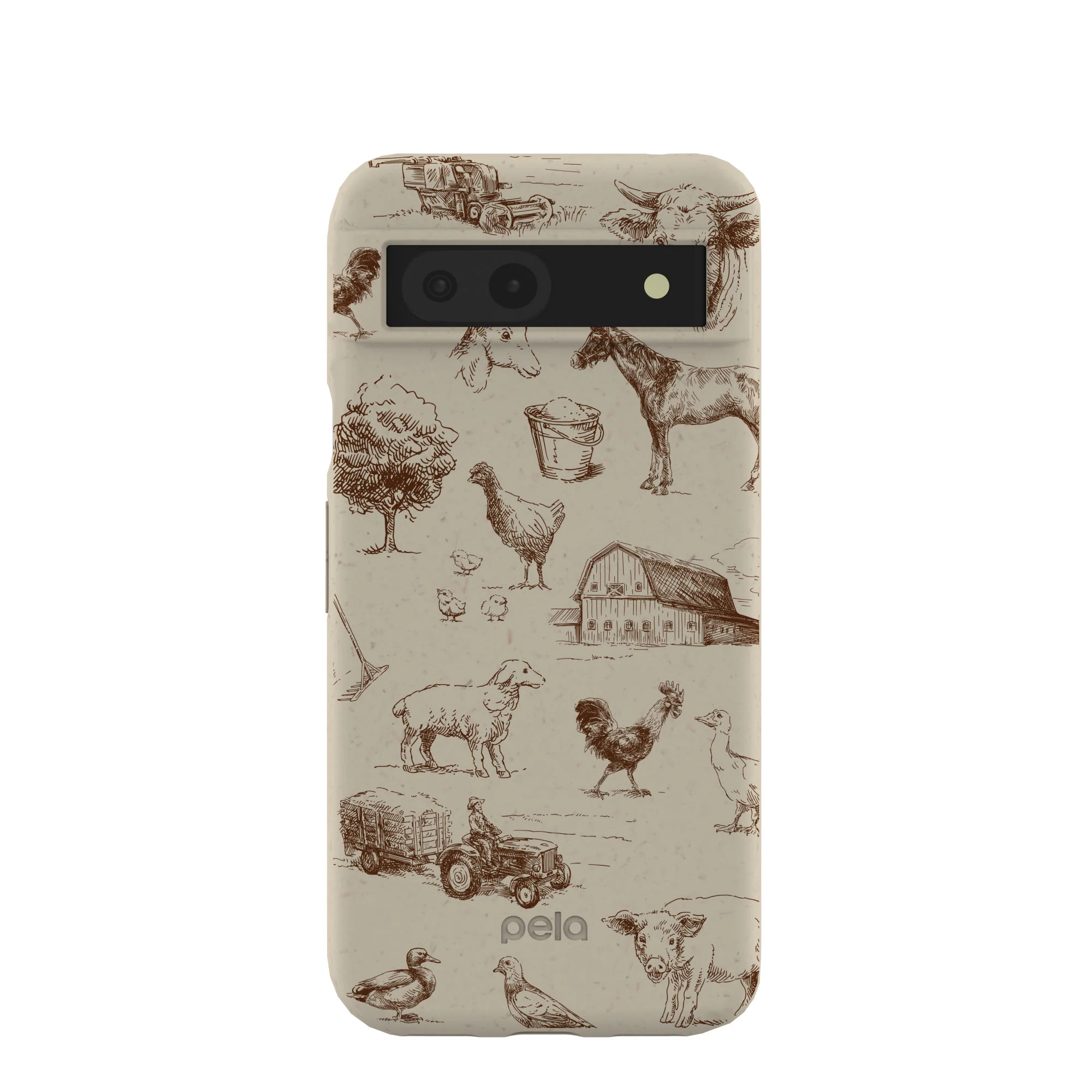 London Fog Barn and Field Google Pixel 8a Case