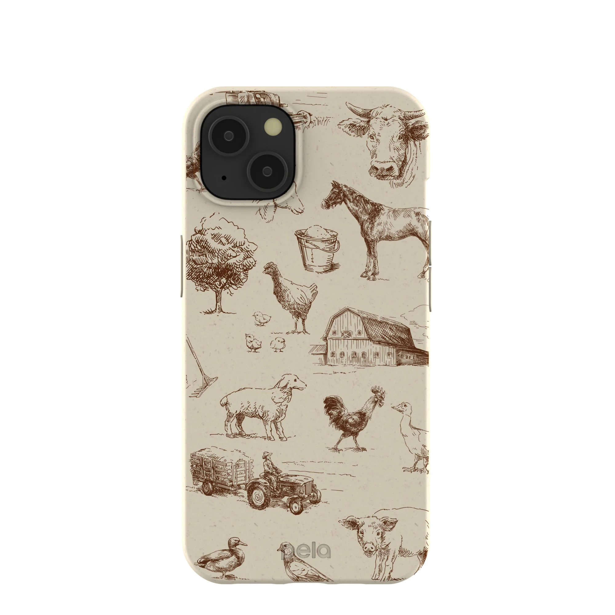 London Fog Barn and Field iPhone 13 Case