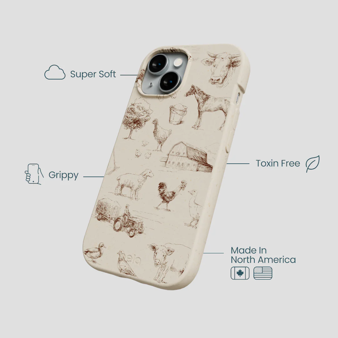 London Fog Barn and Field iPhone 15 Case - Image 4