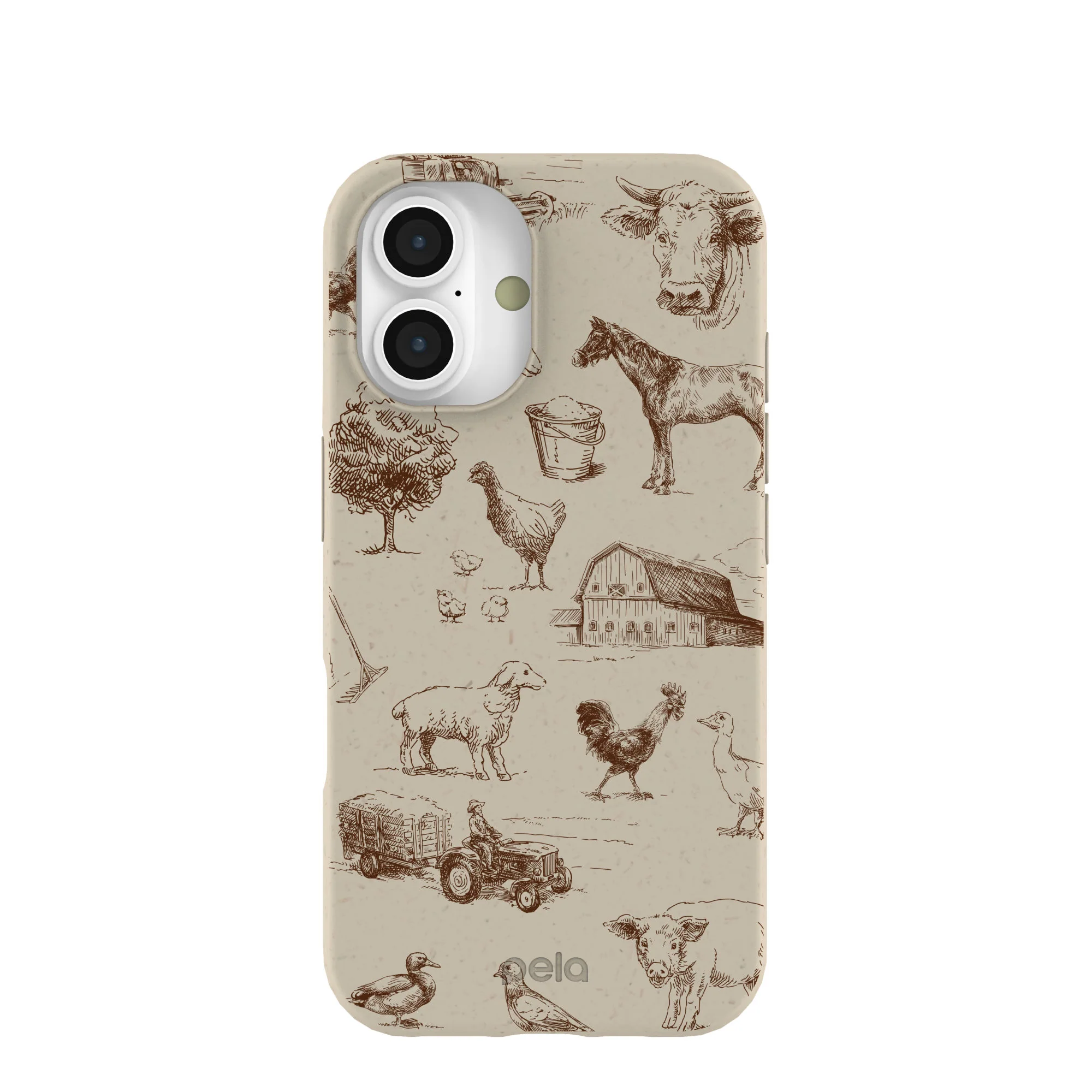 London Fog Barn and Field iPhone 16 Case