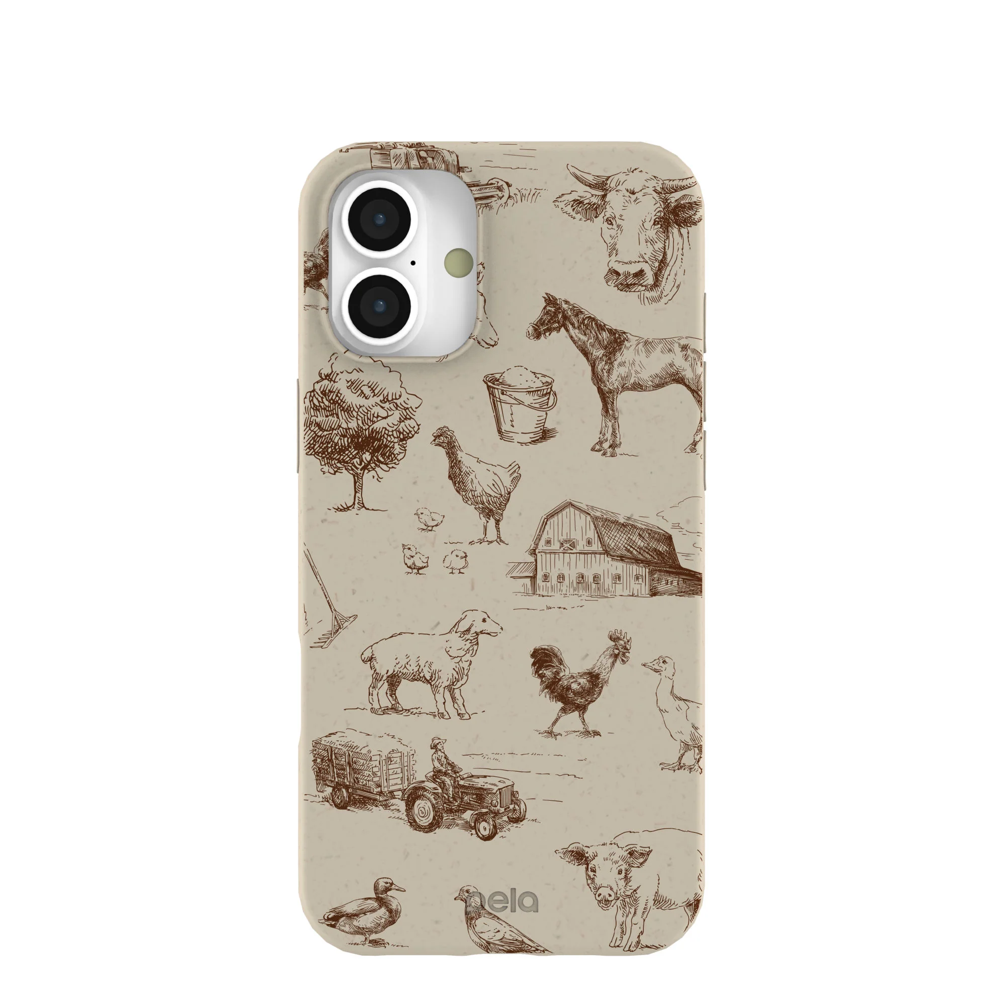 London Fog Barn and Field iPhone 16 Plus Case