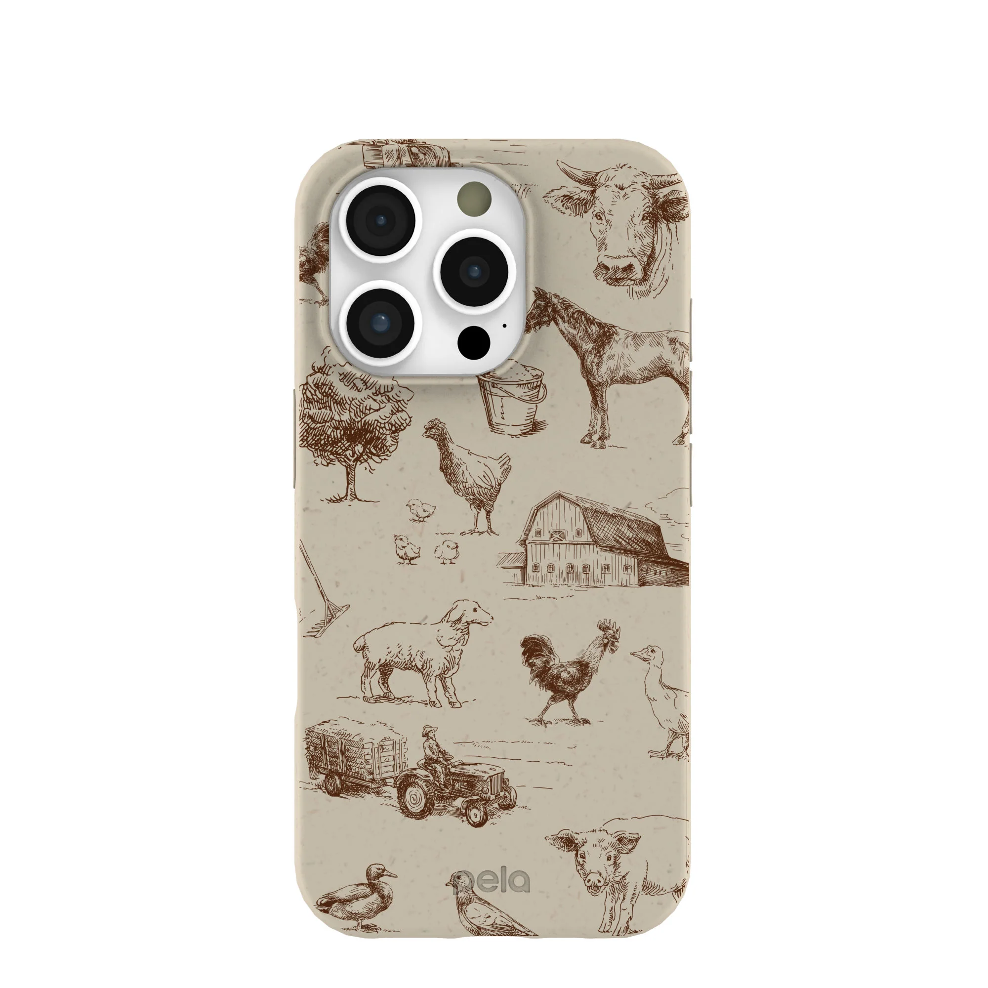 London Fog Barn and Field iPhone 16 Pro Case