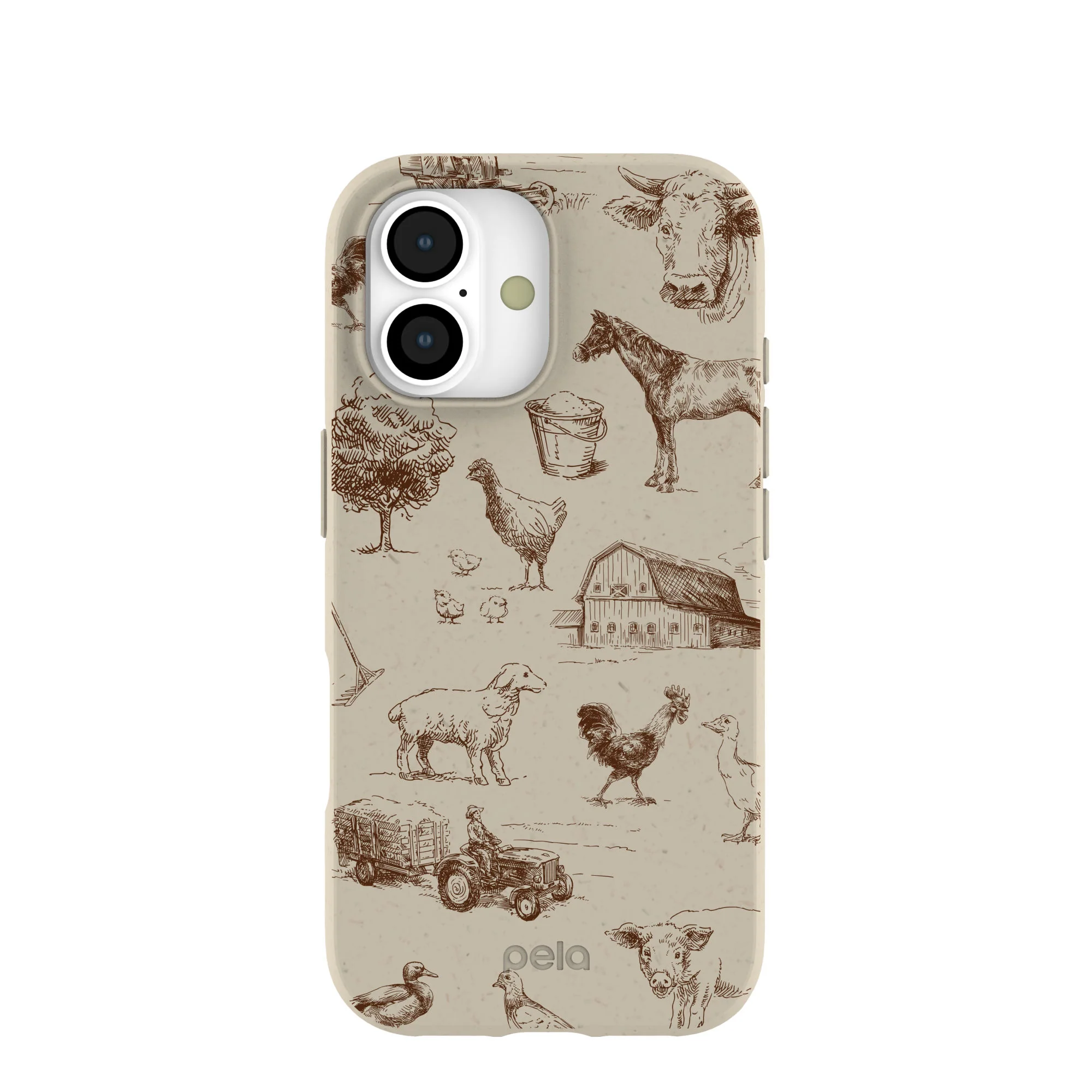 London Fog Barn and Field iPhone 17 Case