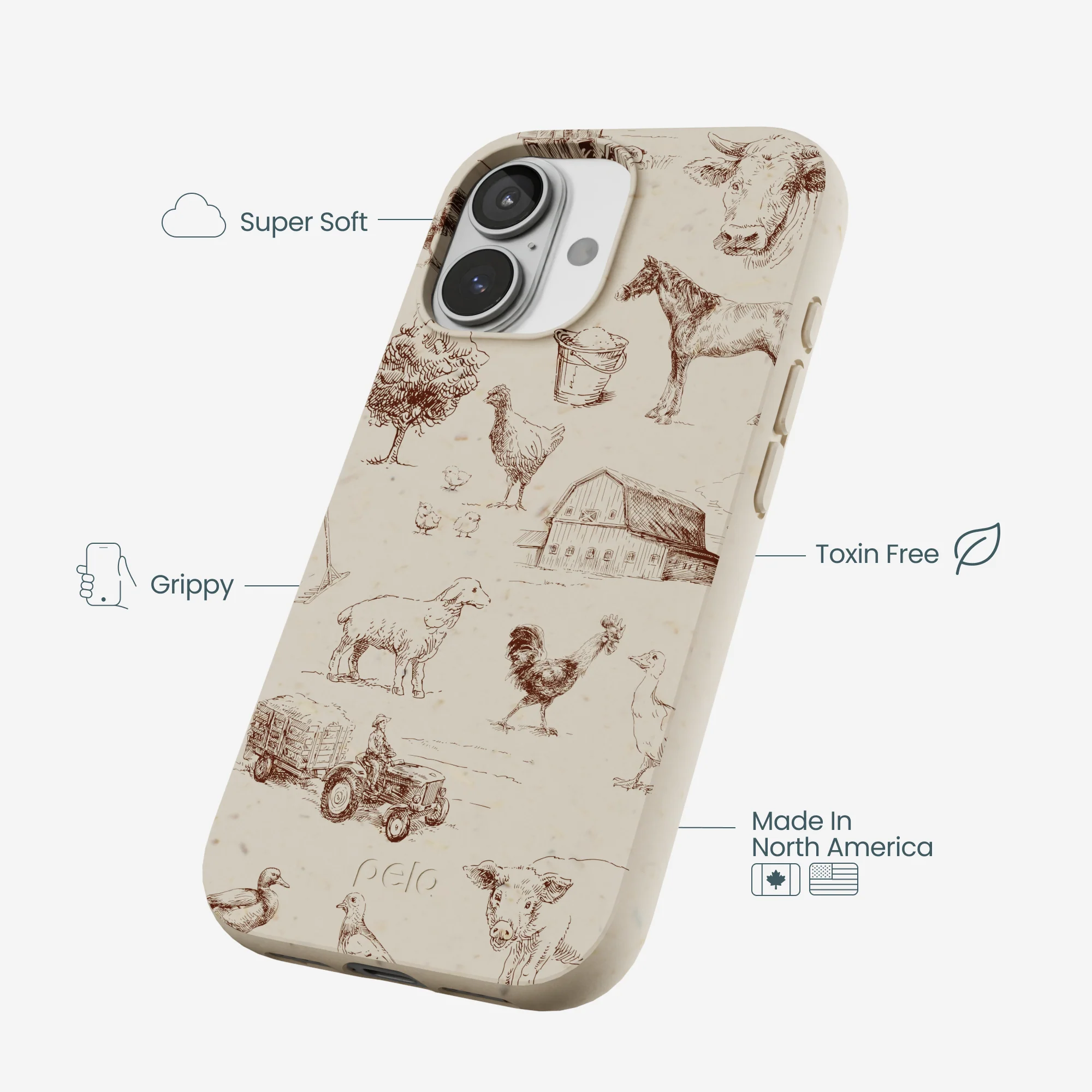London Fog Barn and Field iPhone 17 Case - Image 4