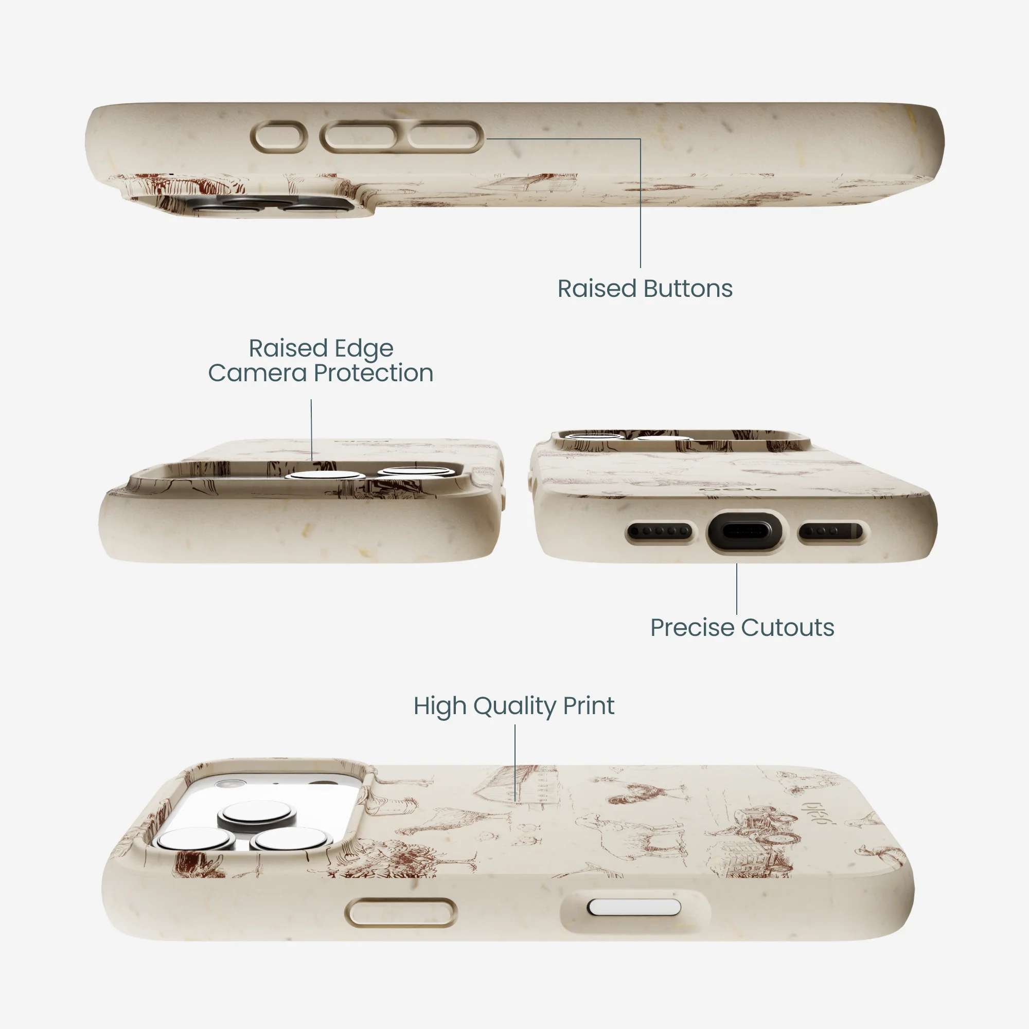 London Fog Barn and Field iPhone 17 Pro Case - Image 3
