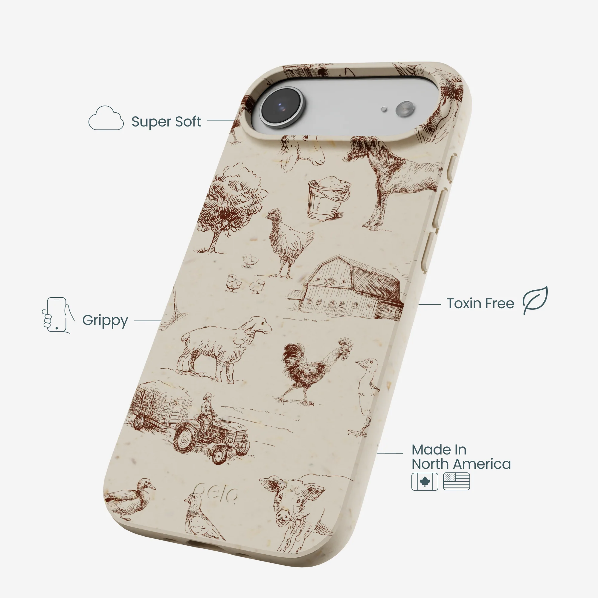 London Fog Barn and Field iPhone Air Case - Image 4
