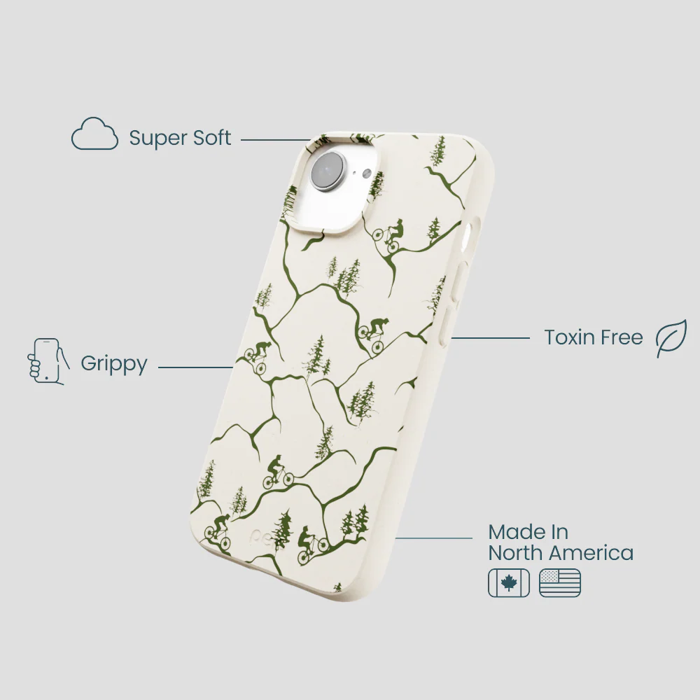 London Fog Bike Trek iPhone 16e/17e Case - Image 4