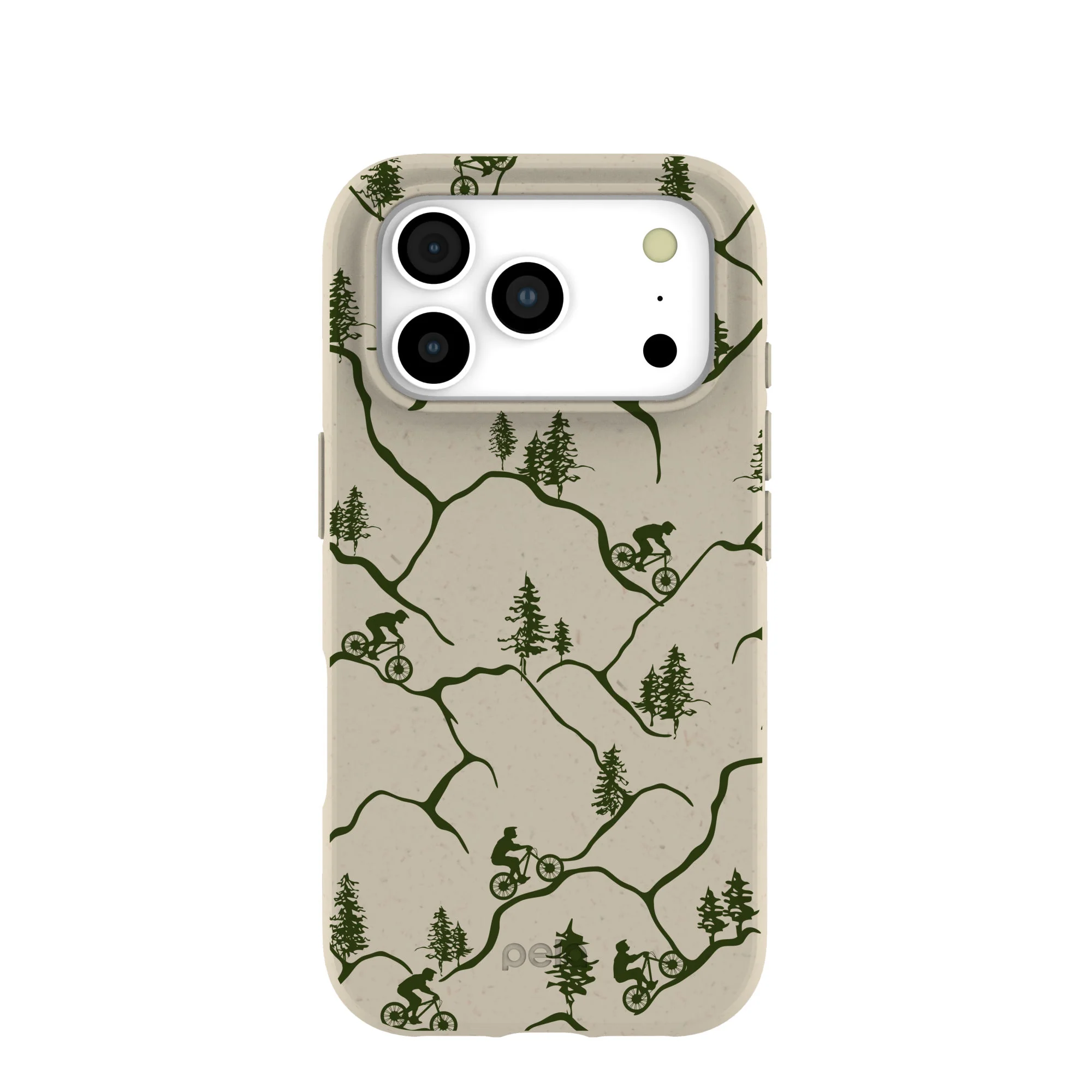 London Fog Bike Trek iPhone 17 Pro Case