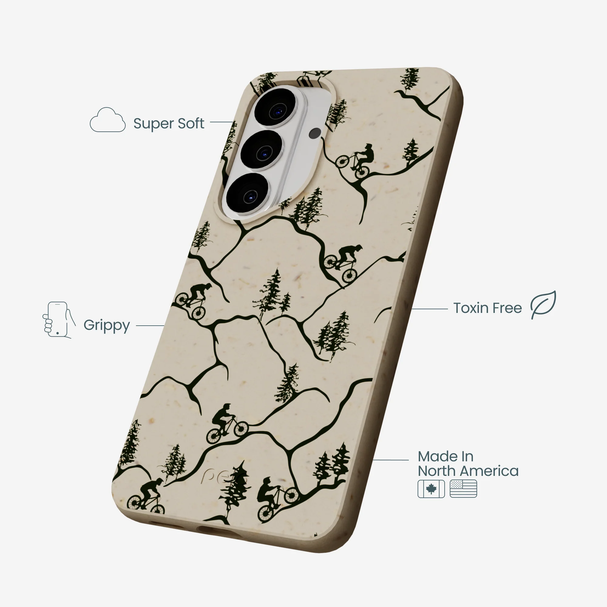 London Fog Bike Trek Samsung Galaxy S26 Case - Image 3