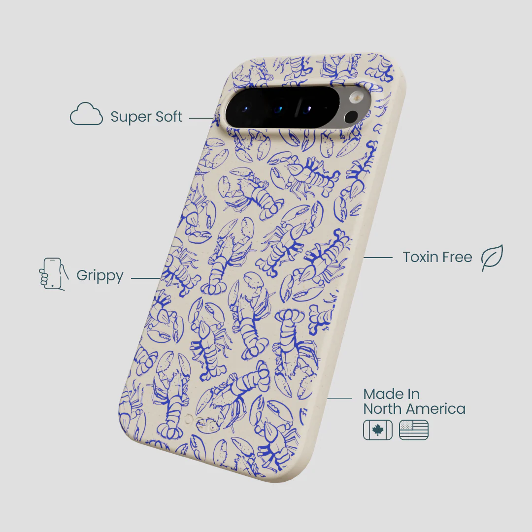 London Fog Blue Lobster Google Pixel 9 Pro XL Case - Image 4