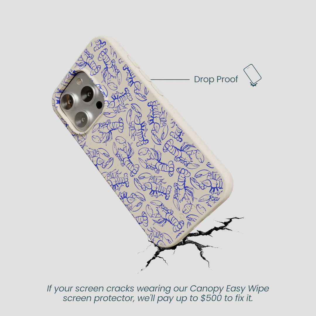 London Fog Blue Lobster iPhone 16 Pro Case - Image 5