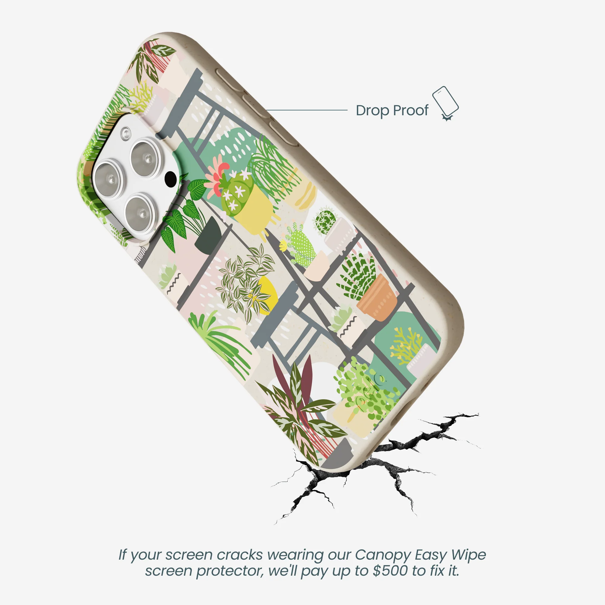 London Fog Botanical Oasis iPhone 16 Pro Max Case - Image 5
