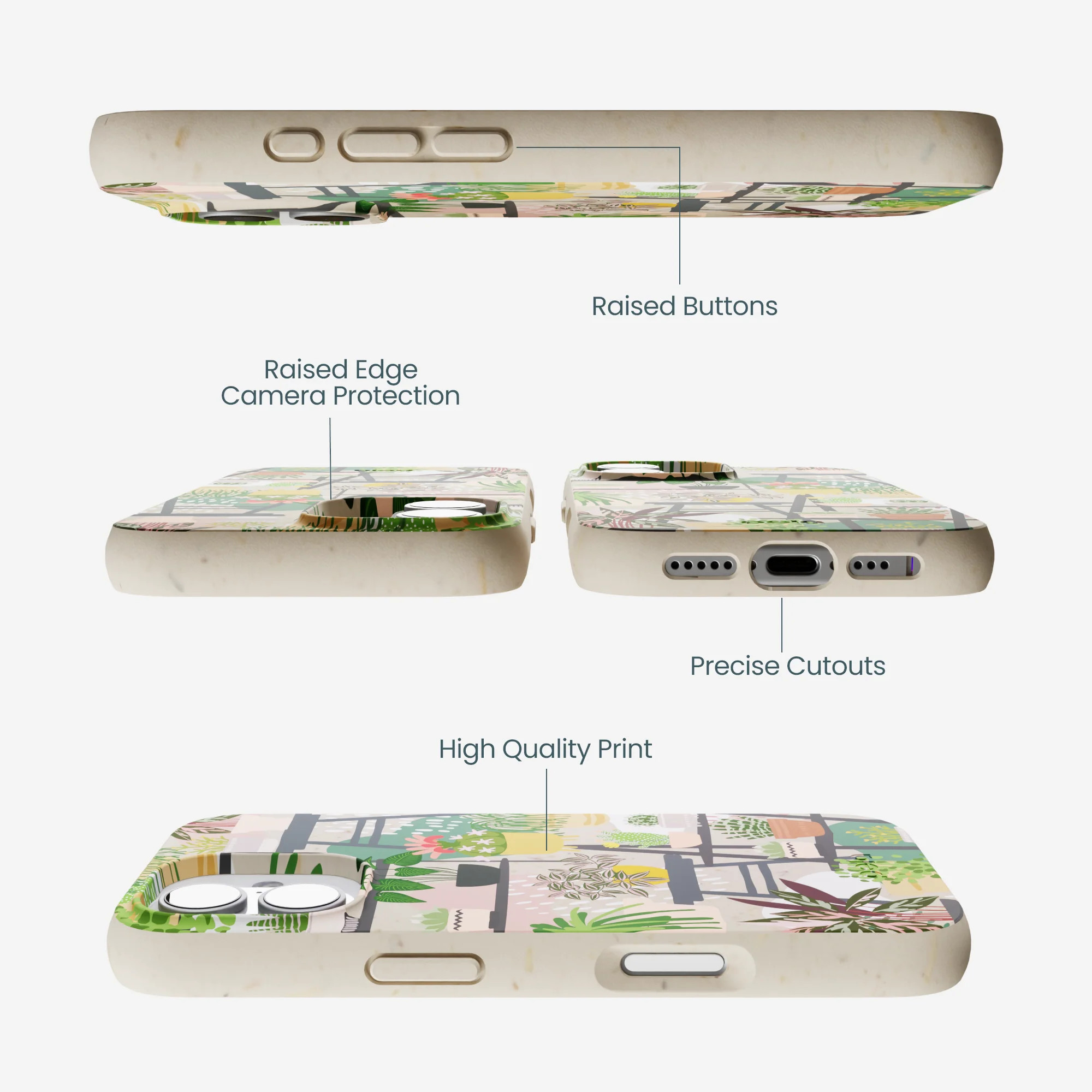 London Fog Botanical Oasis iPhone 17 Case - Image 3