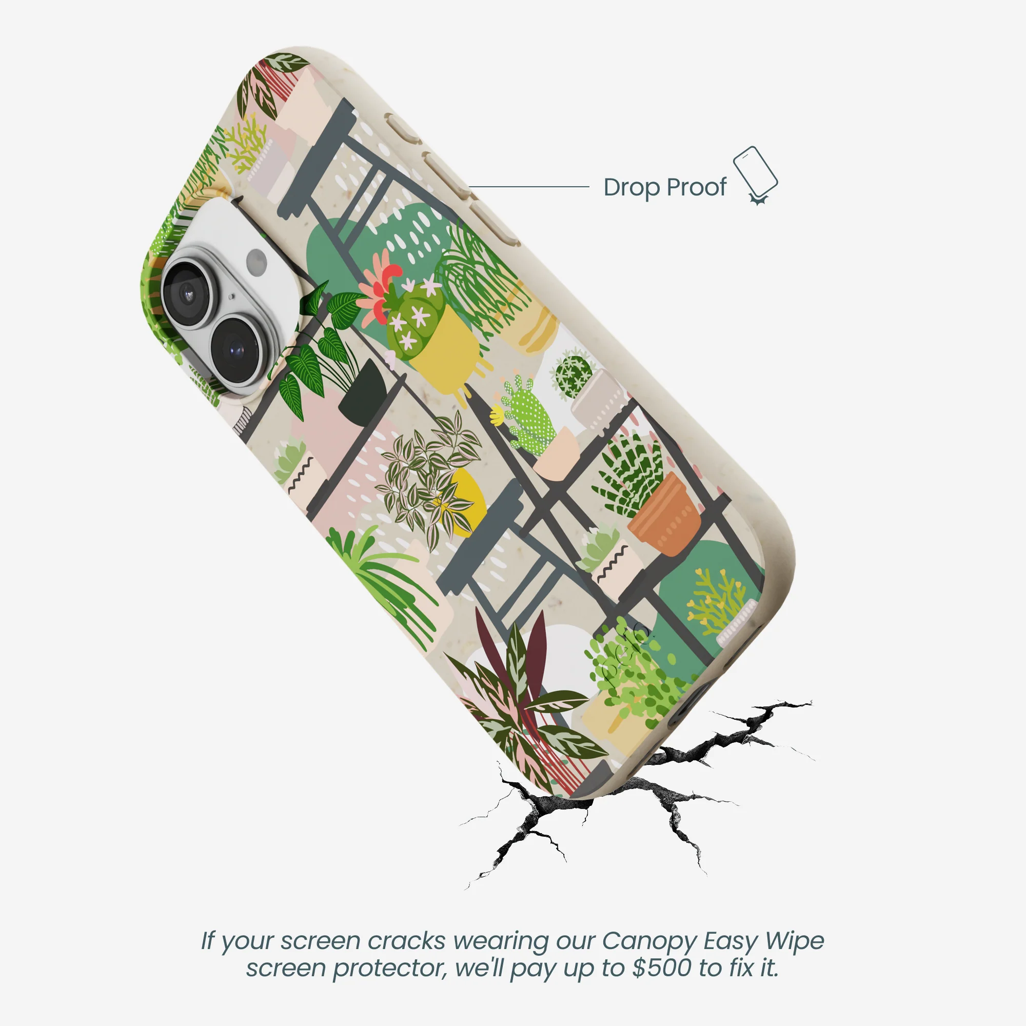 London Fog Botanical Oasis iPhone 17 Case - Image 5