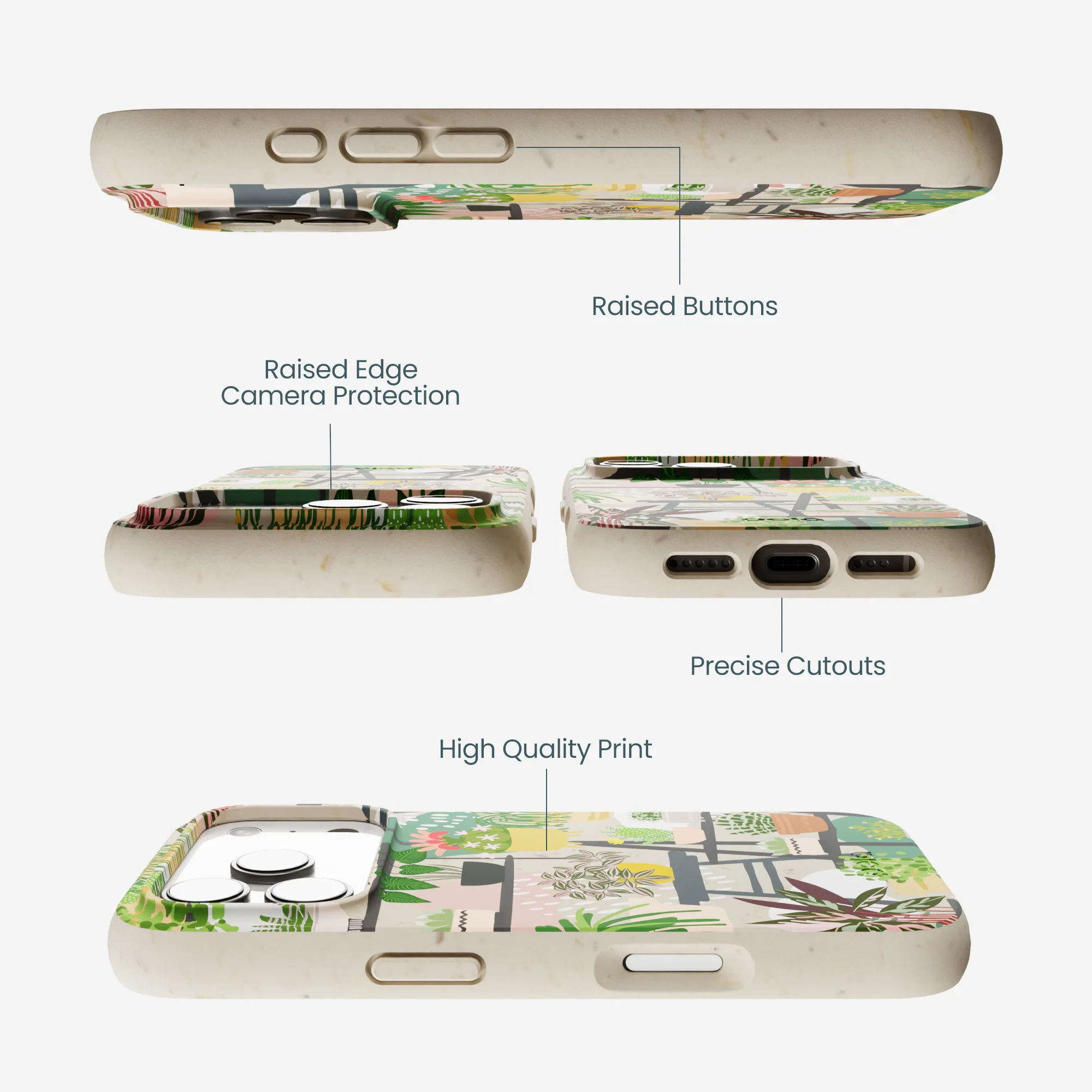 London Fog Botanical Oasis iPhone 17 Pro Case - Image 3