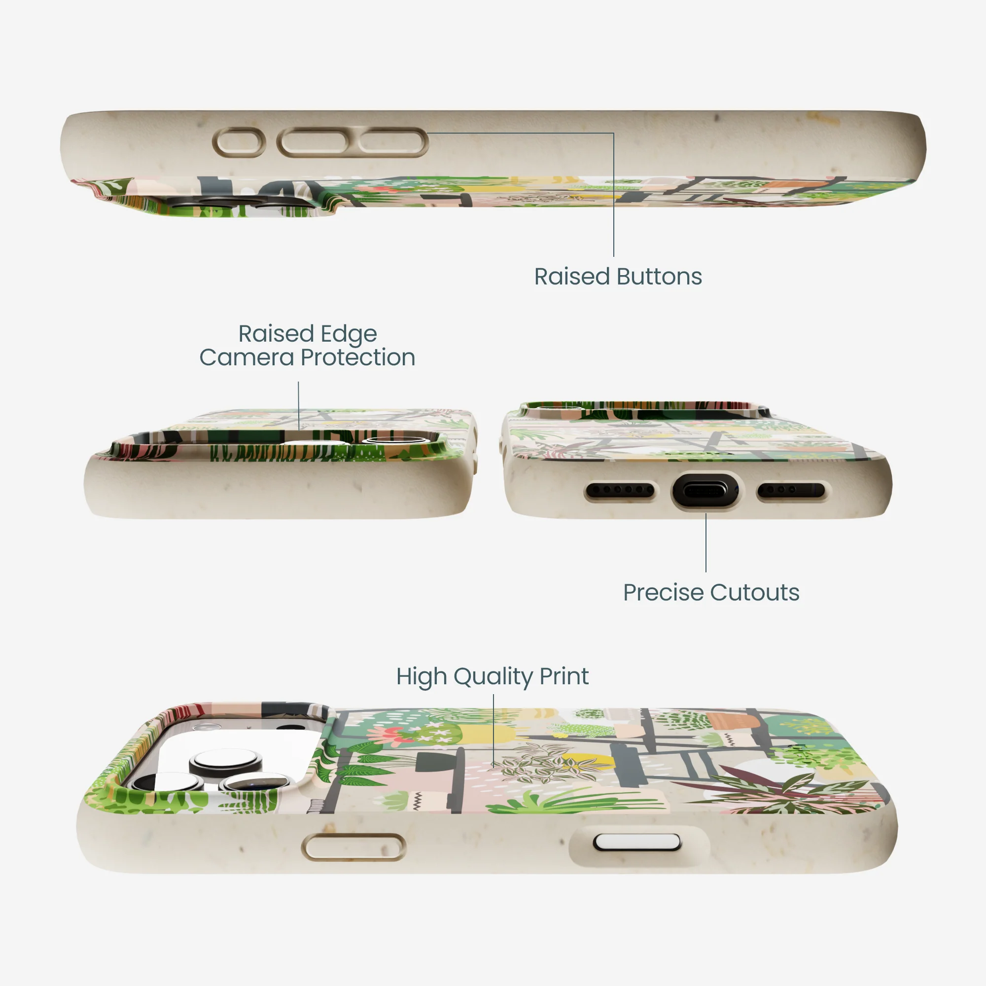 London Fog Botanical Oasis iPhone 17 Pro Max Case - Image 3