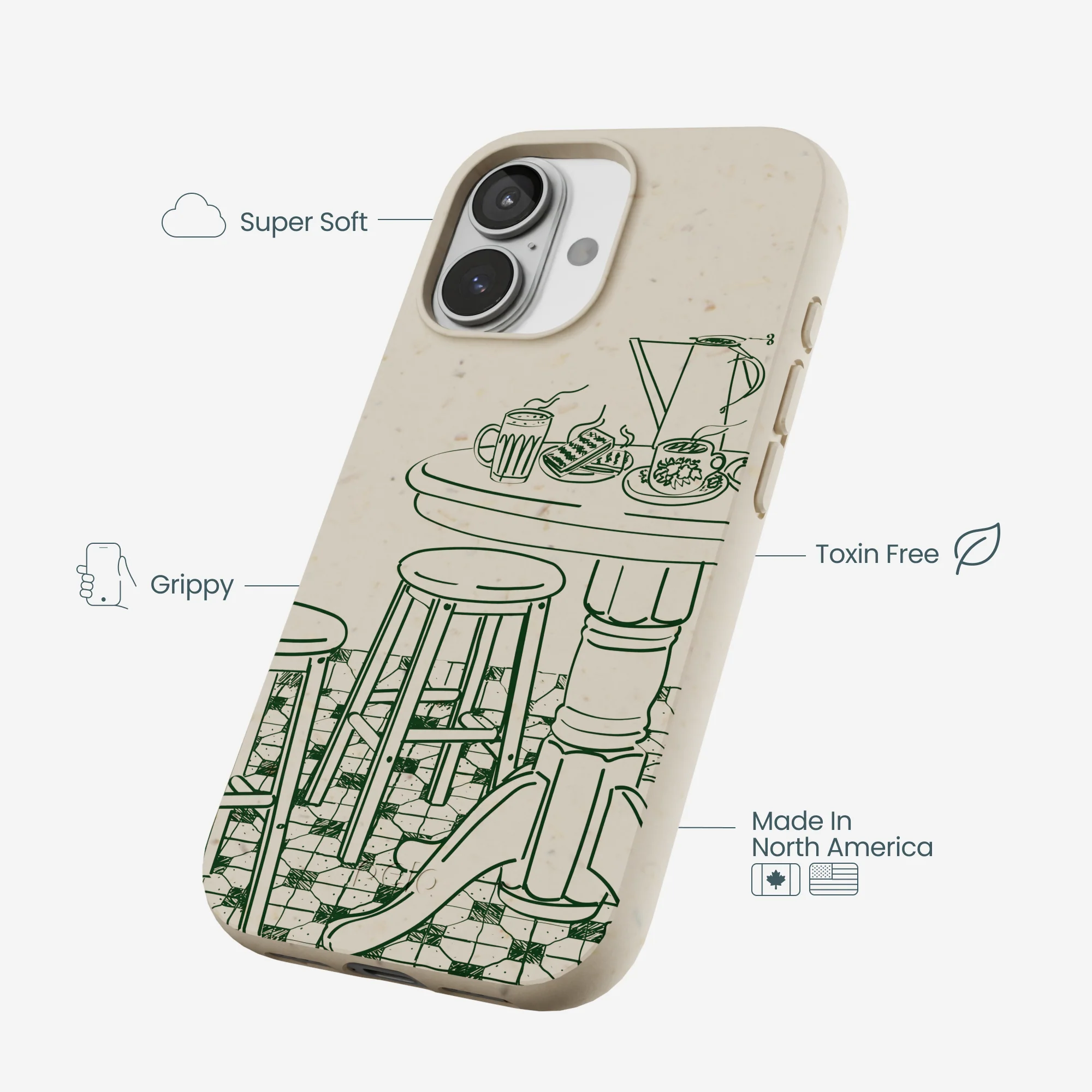 London Fog Brunch iPhone 17 Case - Image 4