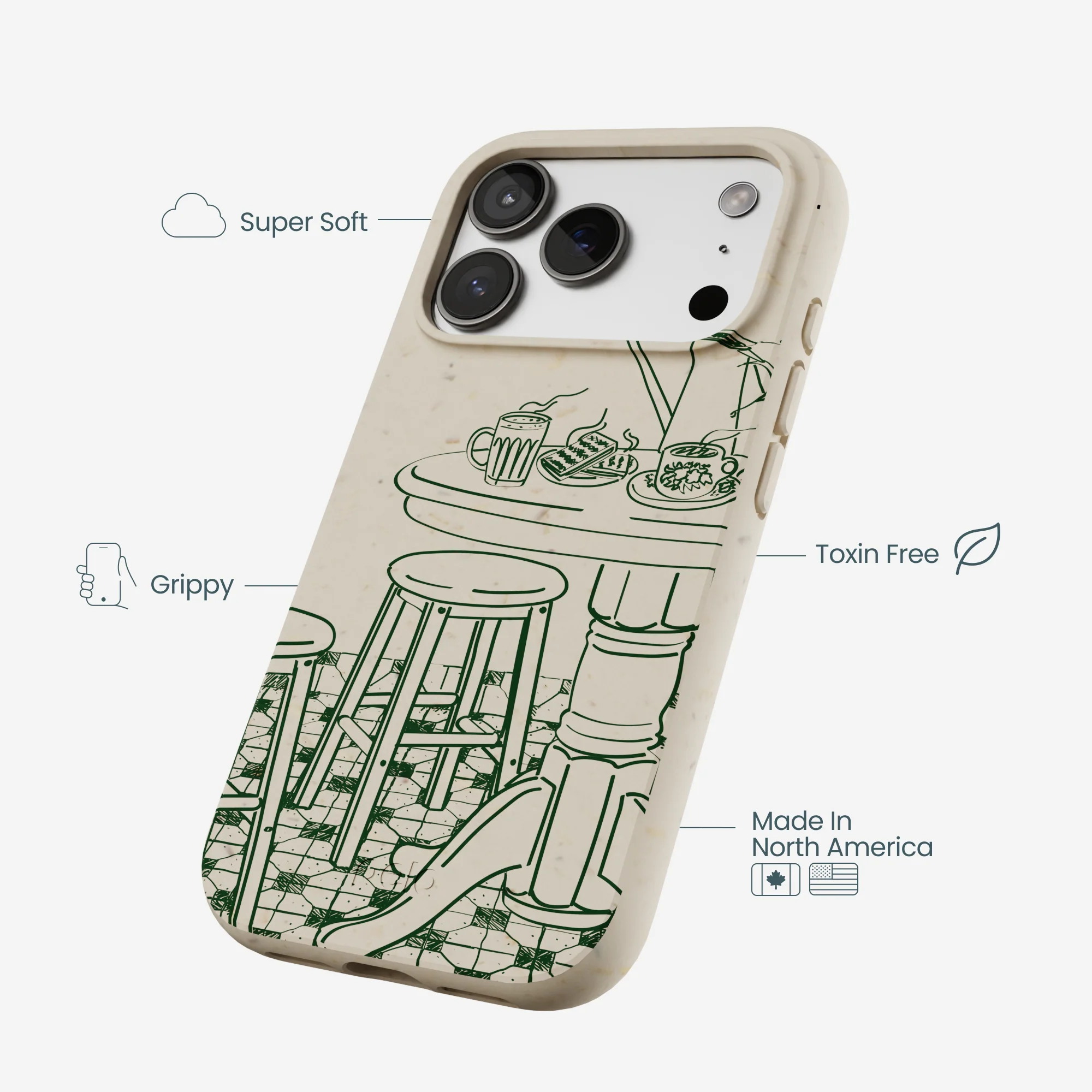 London Fog Brunch iPhone 17 Pro Case - Image 4