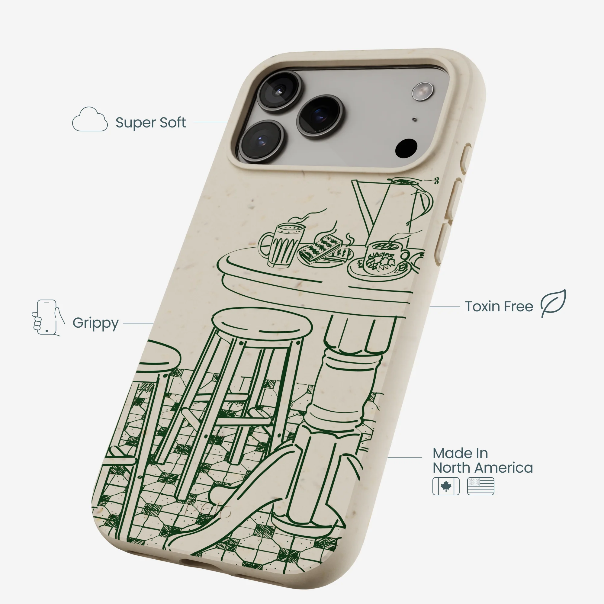 London Fog Brunch iPhone 17 Pro Max Case - Image 4