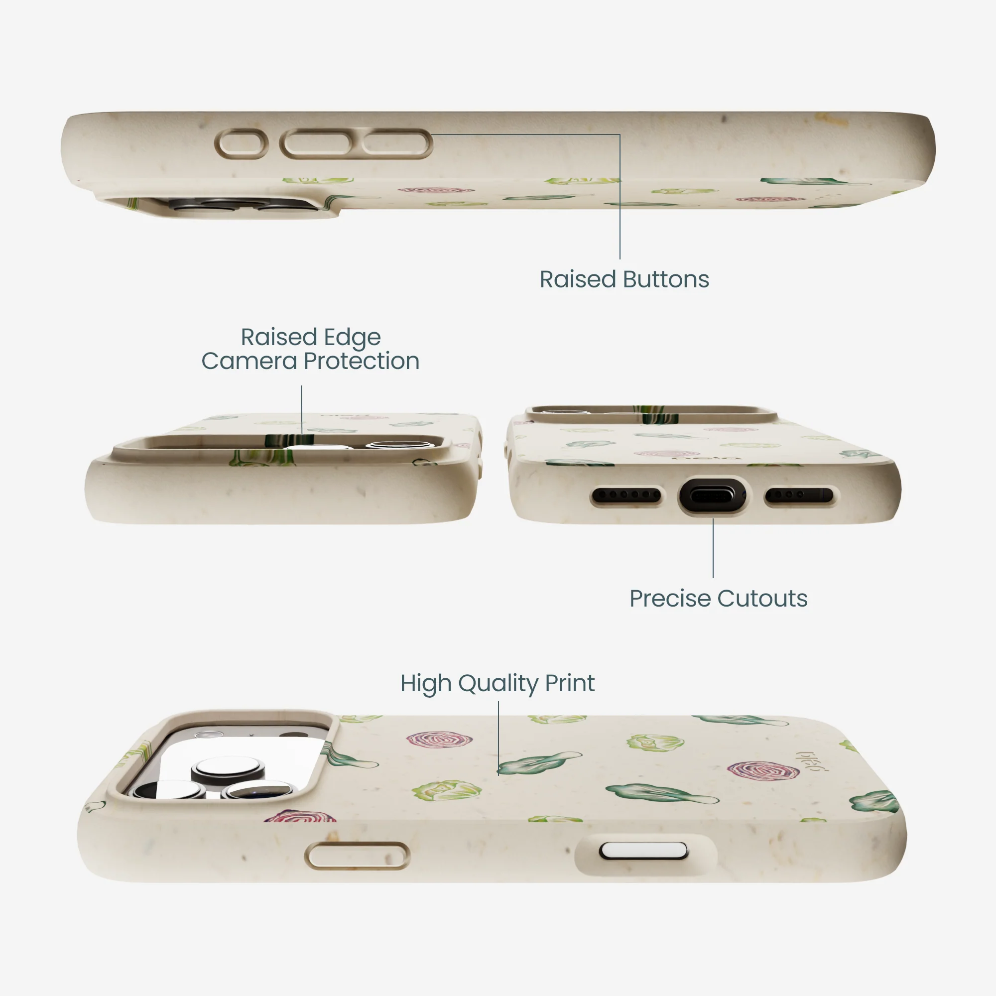 London Fog Cabbage Patch iPhone 17 Pro Max Case - Image 3
