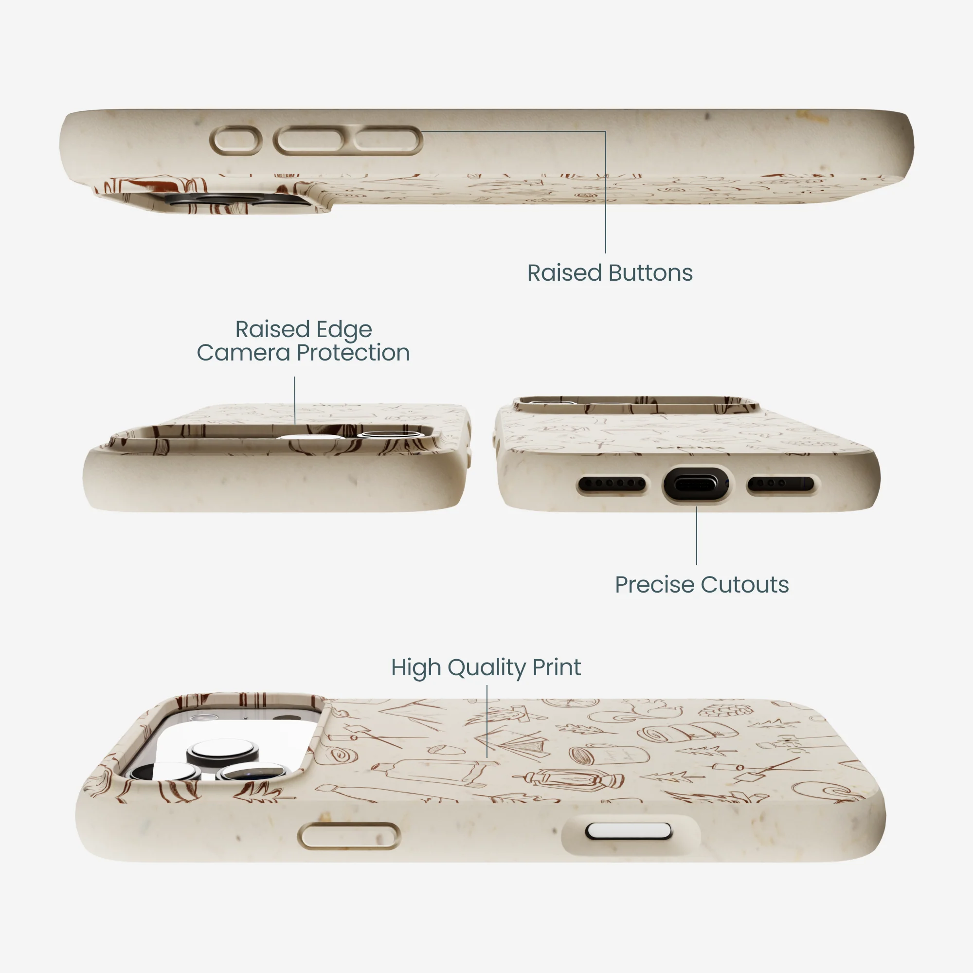 London Fog Camp Pela iPhone 17 Pro Max Case - Image 3