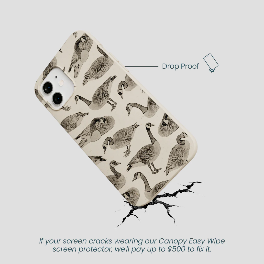 London Fog Canadian Geese iPhone 12/ iPhone 12 Pro Case - Image 5