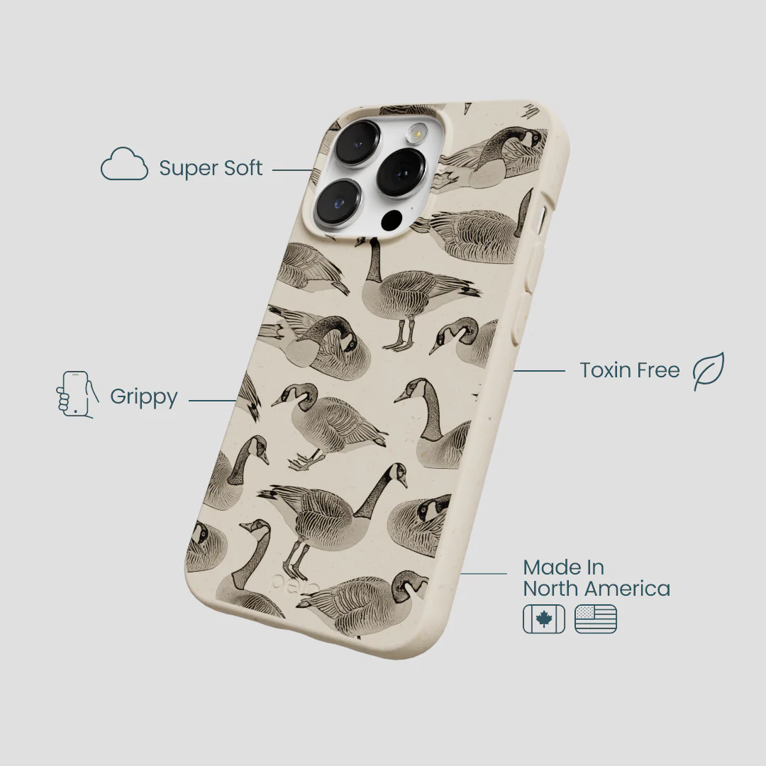 London Fog Canadian Geese iPhone 13 Pro Case - Image 4