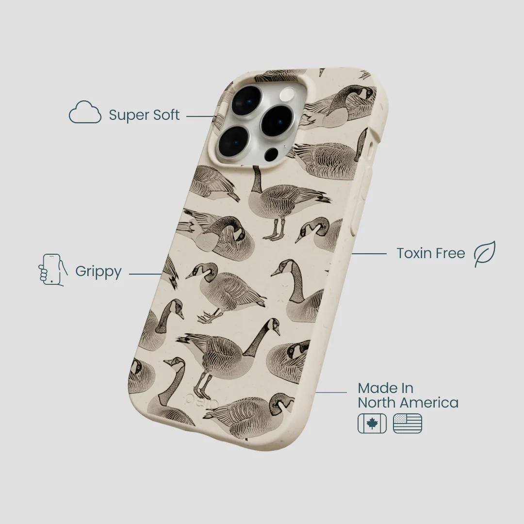London Fog Canadian Geese iPhone 15 Pro Case - Image 4