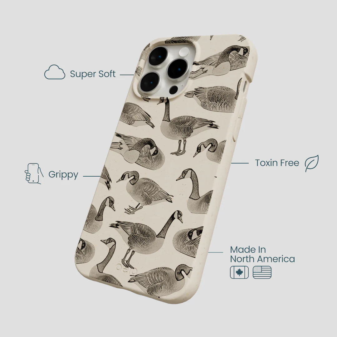 London Fog Canadian Geese iPhone 15 Pro Max Case - Image 4