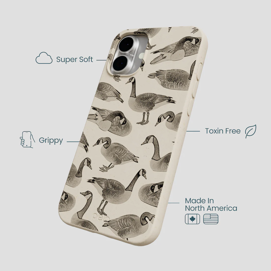 London Fog Canadian Geese iPhone 16 Plus Case - Image 4