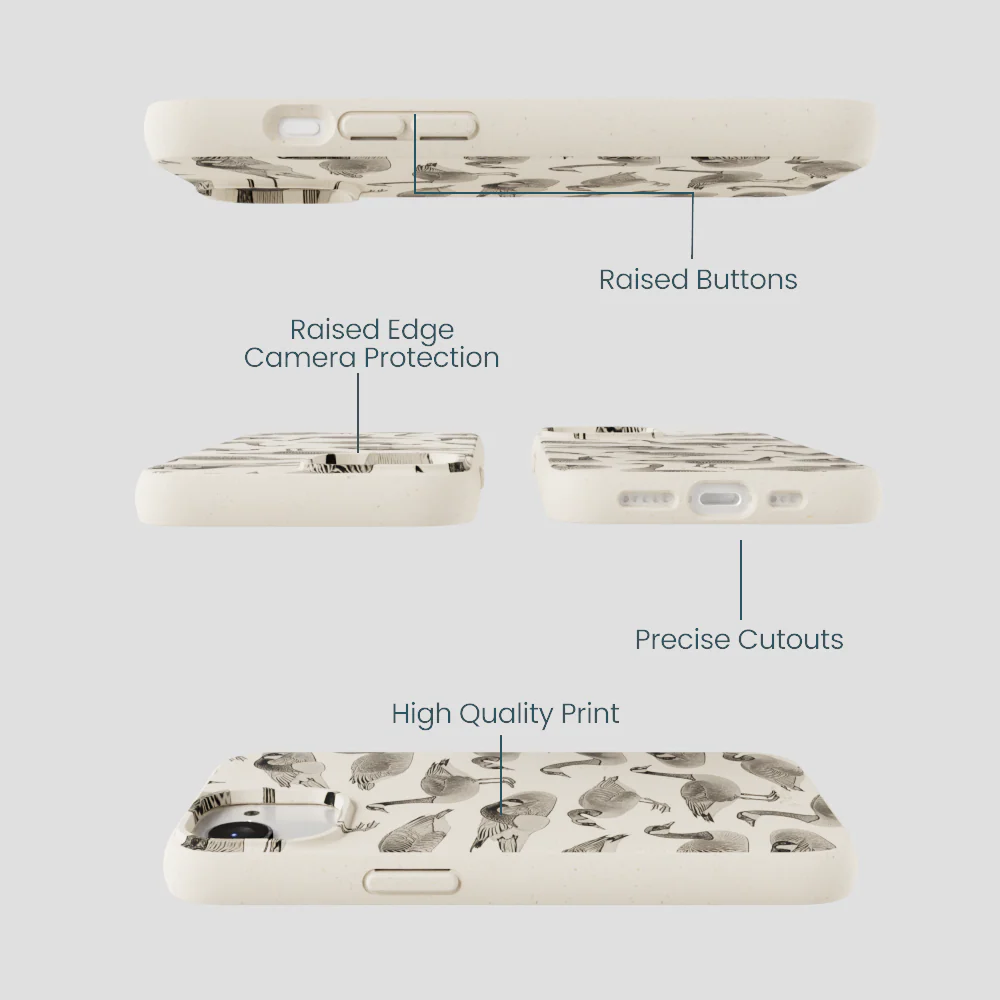 London Fog Canadian Geese iPhone 16e/17e Case - Image 3