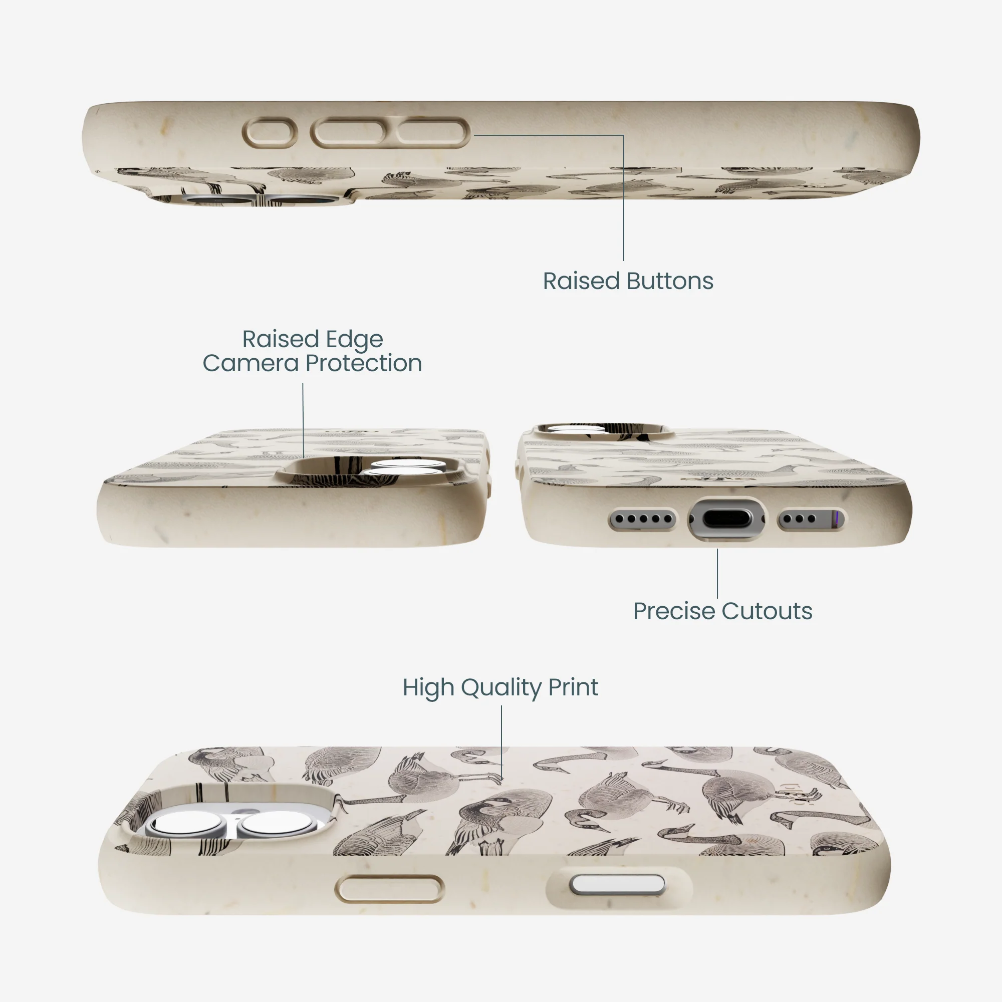 London Fog Canadian Geese iPhone 17 Case - Image 3