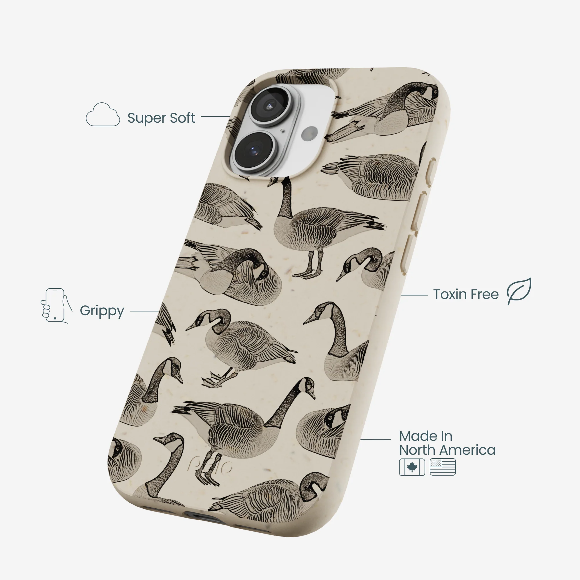 London Fog Canadian Geese iPhone 17 Case - Image 4