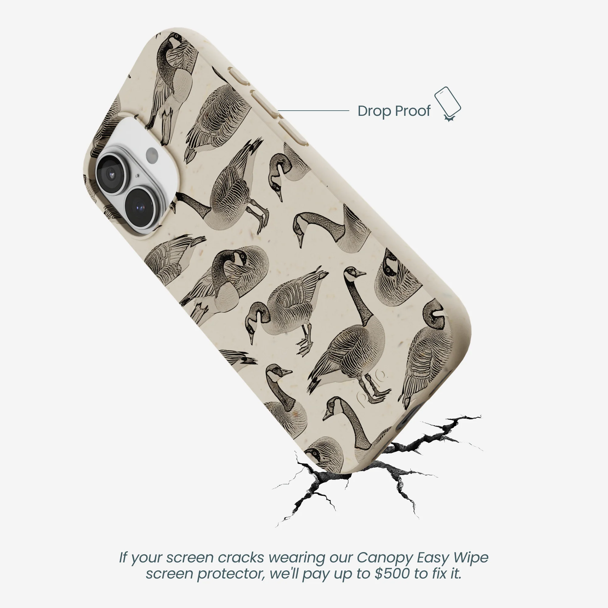 London Fog Canadian Geese iPhone 17 Case - Image 5