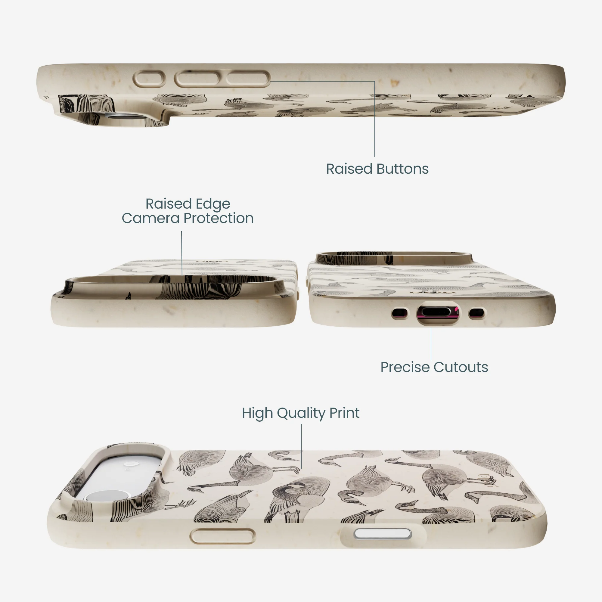London Fog Canadian Geese iPhone Air Case - Image 3