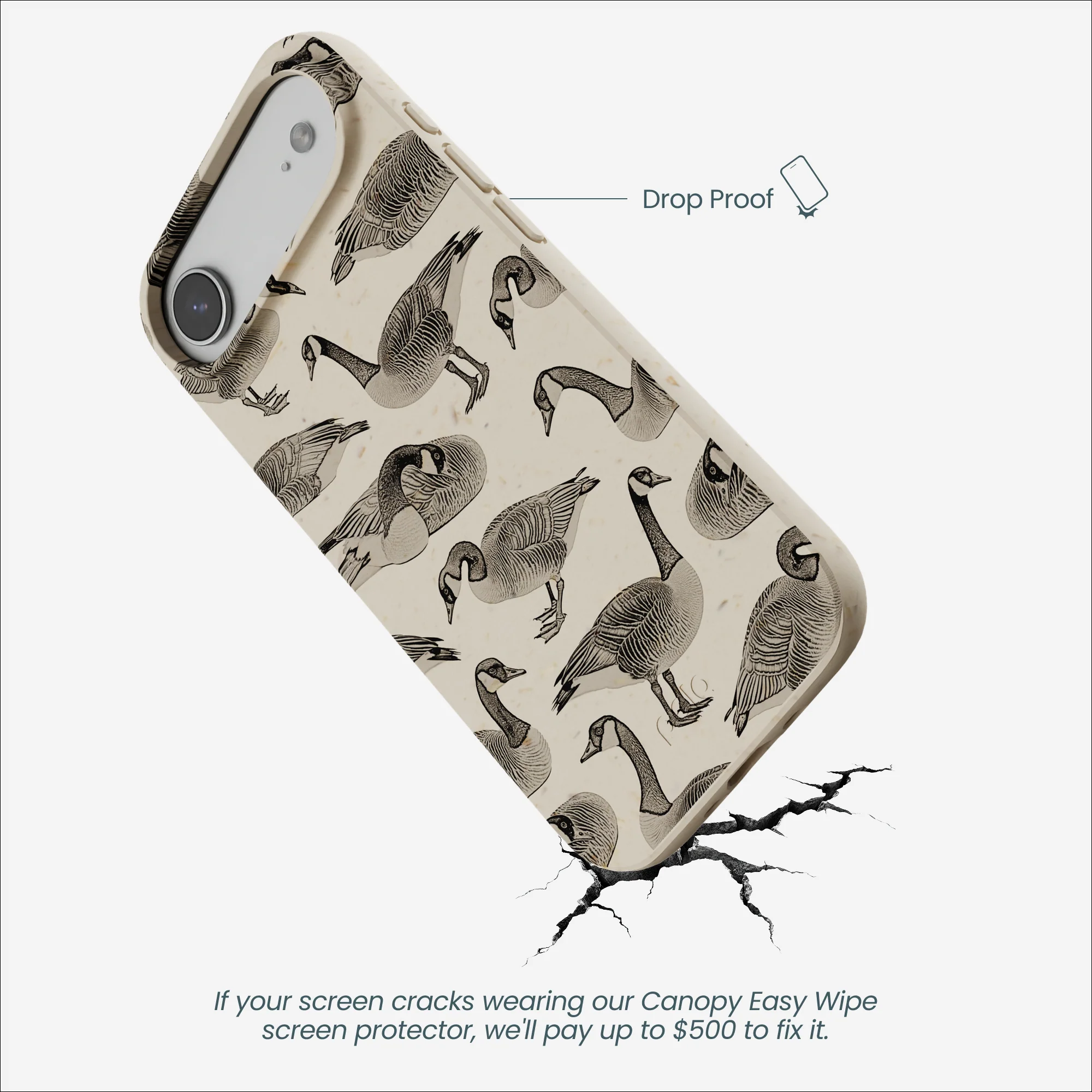 London Fog Canadian Geese iPhone Air Case - Image 5