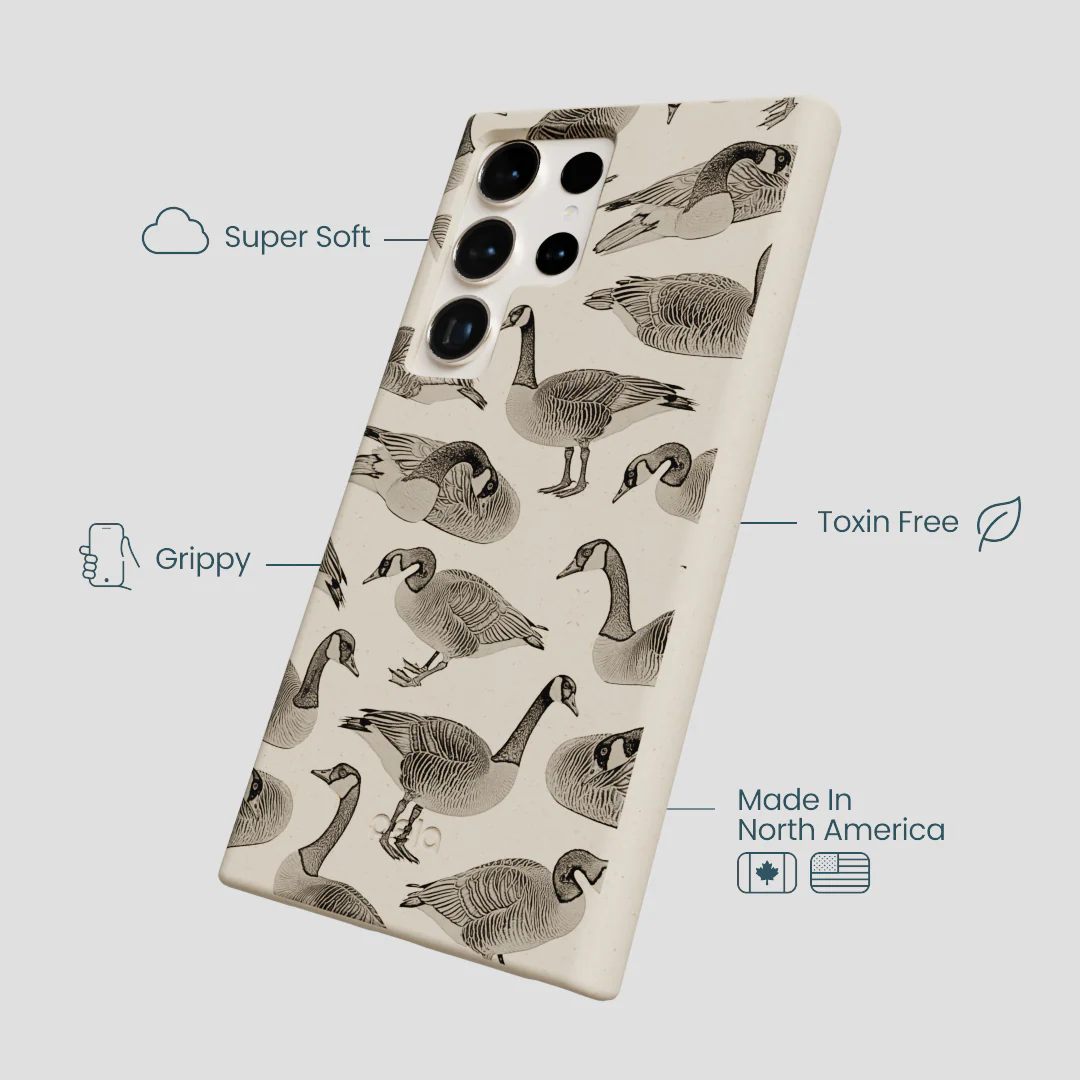 London Fog Canadian Geese Samsung Galaxy S24 Ultra Case - Image 4